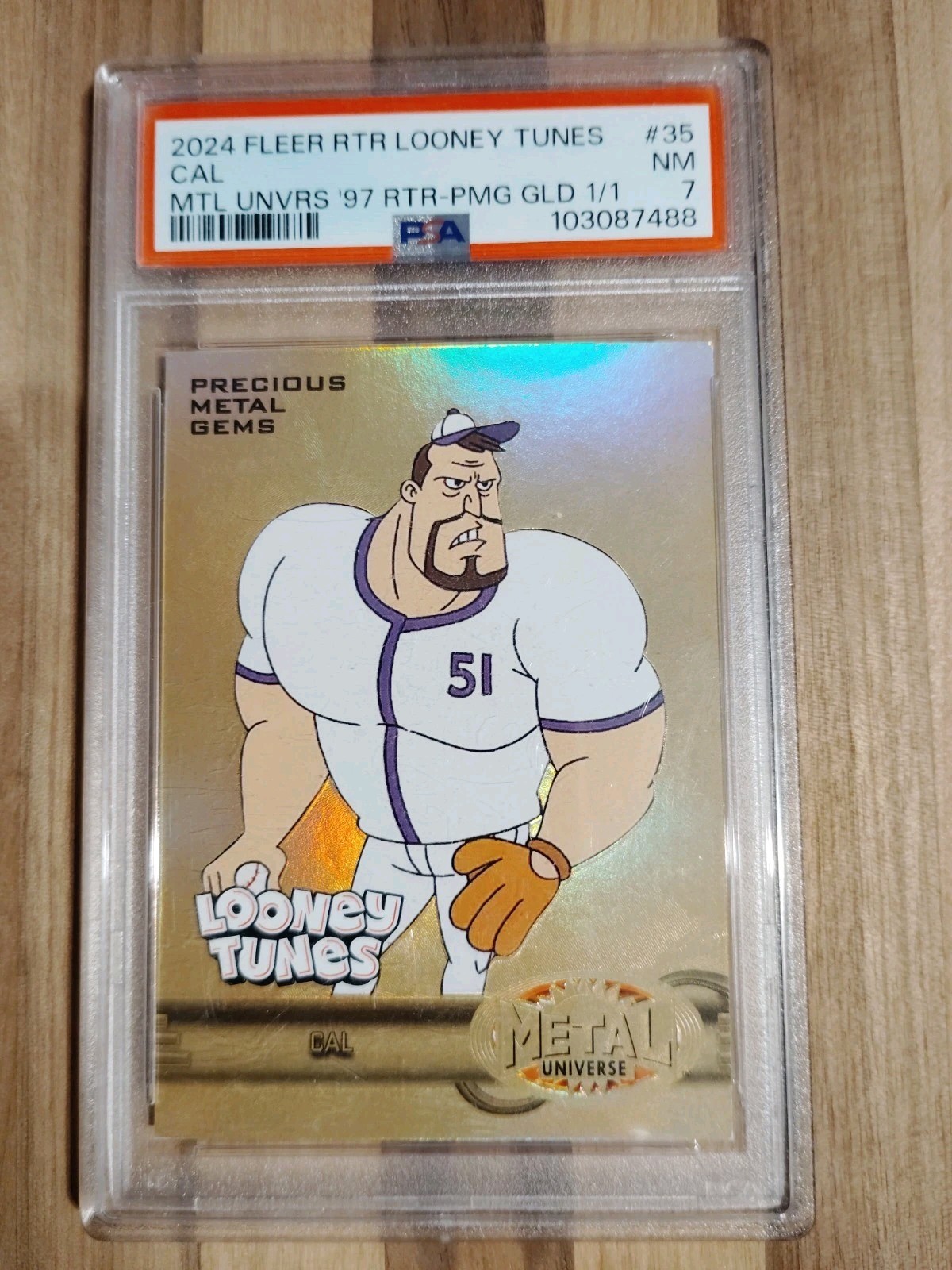 2024 Fleer Retro Looney Tunes Cal Gold PMG 1/1
