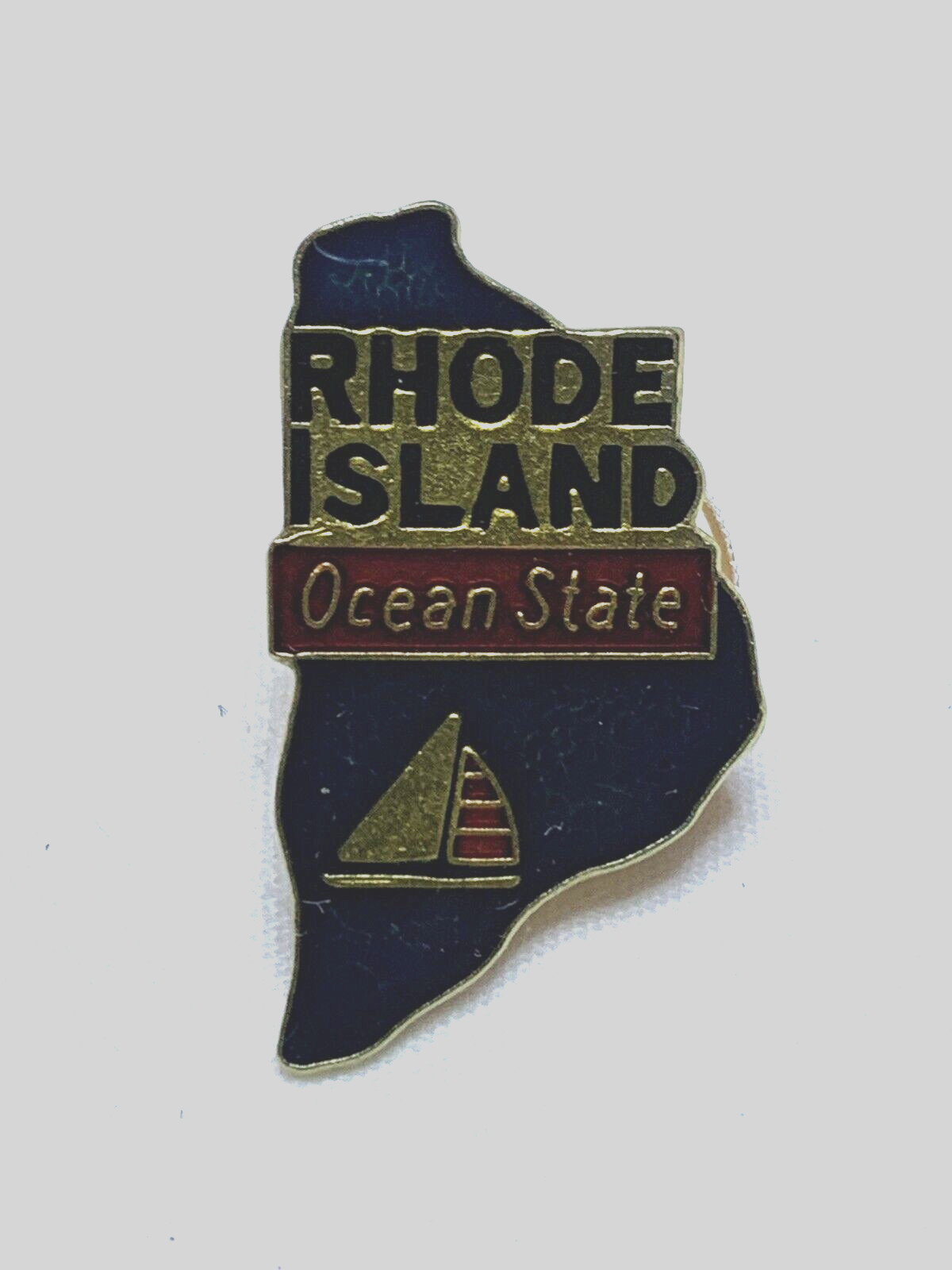 RHODE ISLAND STATE LAPEL PIN NEW
