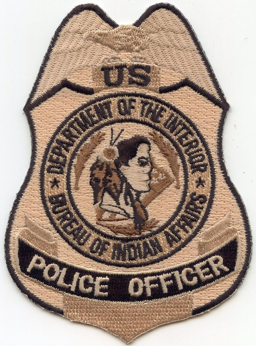 TRIBAL POLICE Indian POLICE PATCH