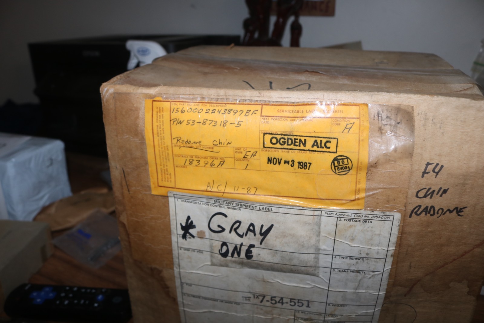 NOS HTF Vintage F-4 Phantom II nose / chin radome PN 53-87318-5