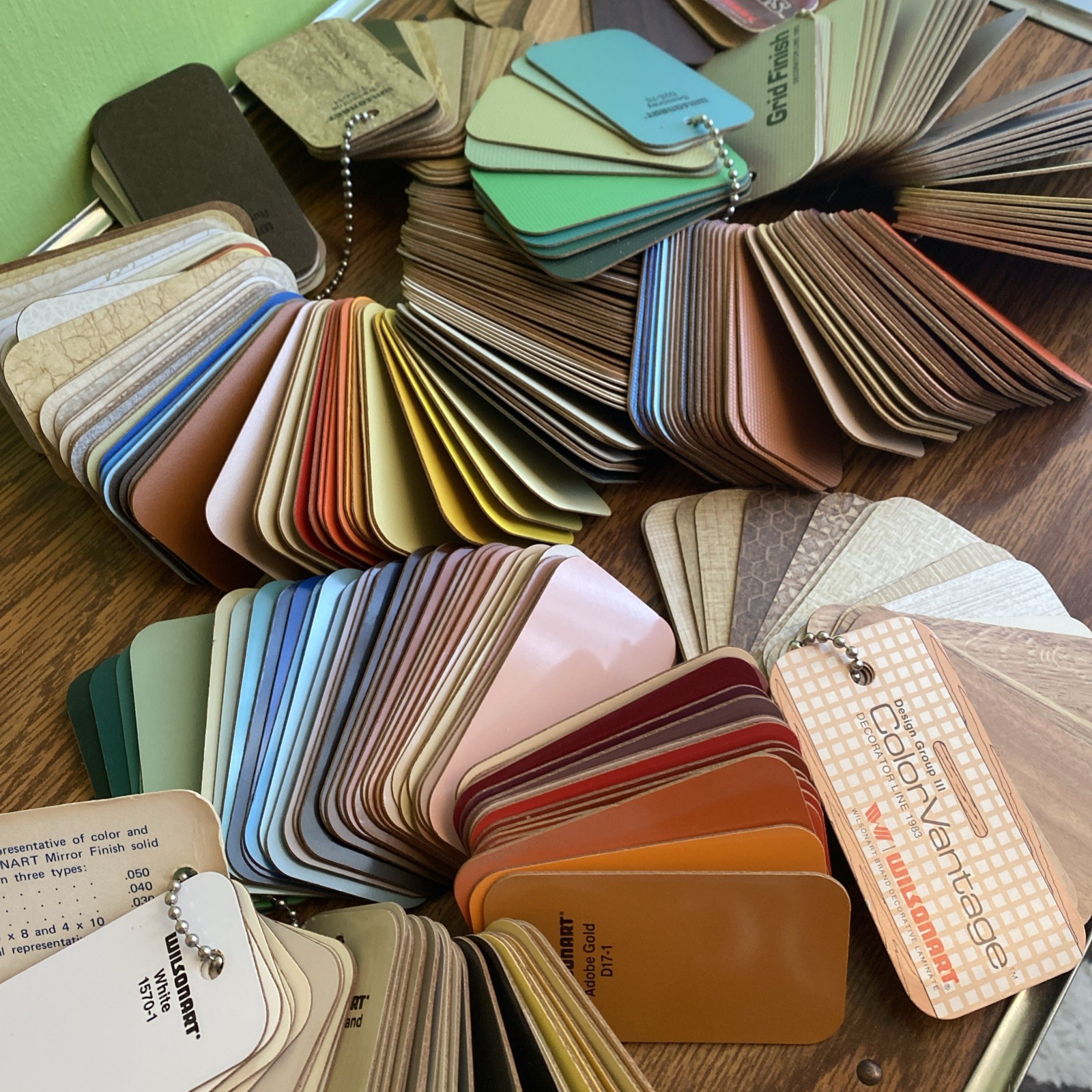 Big Lot 1980s Wilsonart Swatches Salesman Samples Decorator Designer Laminate Big Lot 1980s Wilsonart Swatches Salesman Samples Decorator Designer Laminate