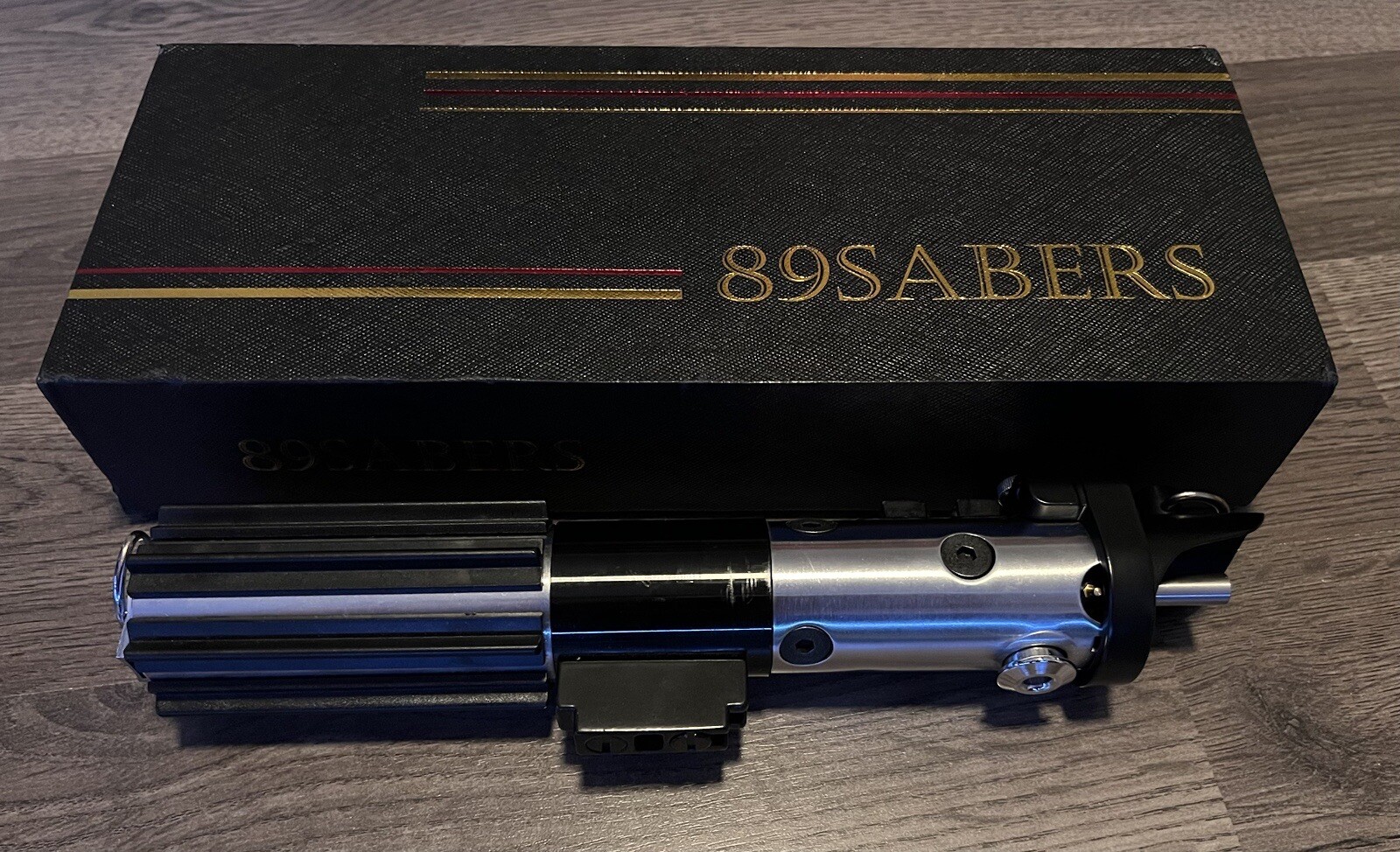 DV6 Darth Vader Lightsaber Proffie 2.2 Pixel LE Copper Chassis 89Sabers Korbanth