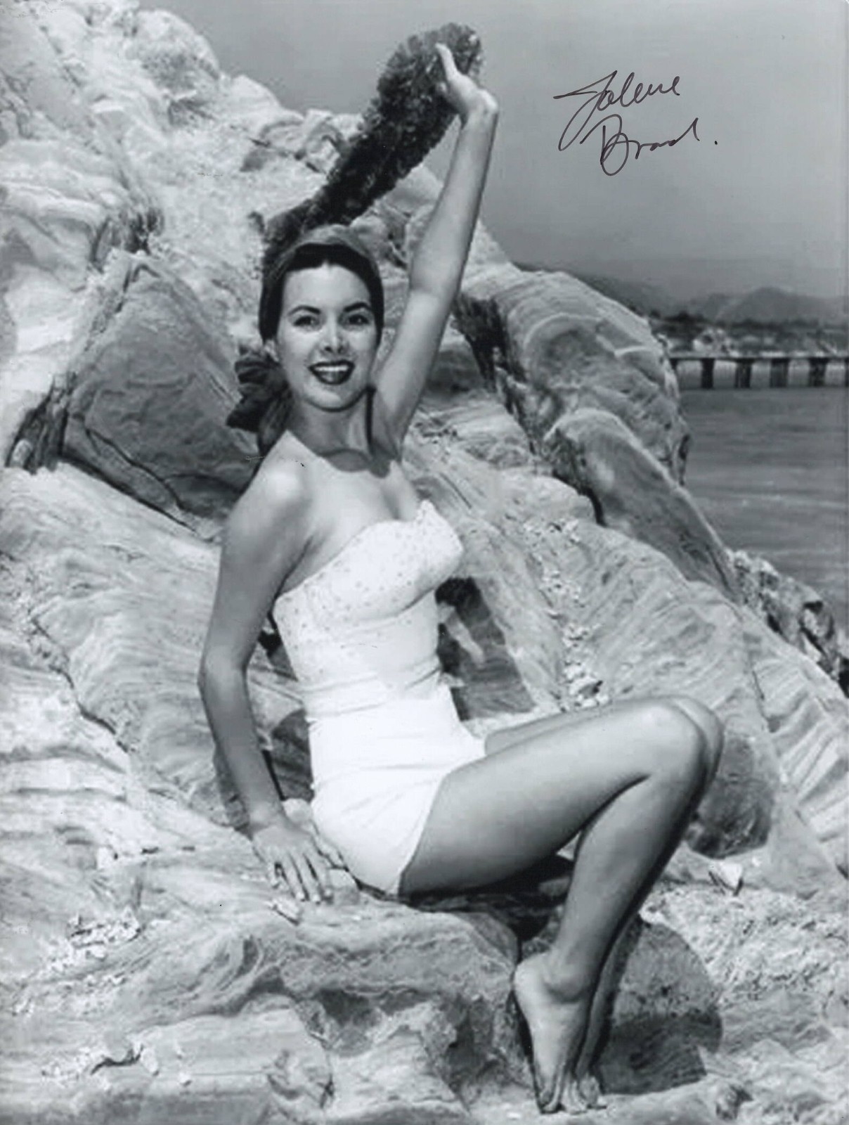 Jolene Brand ... Original Signed Large Photo Young Sexy Erotic