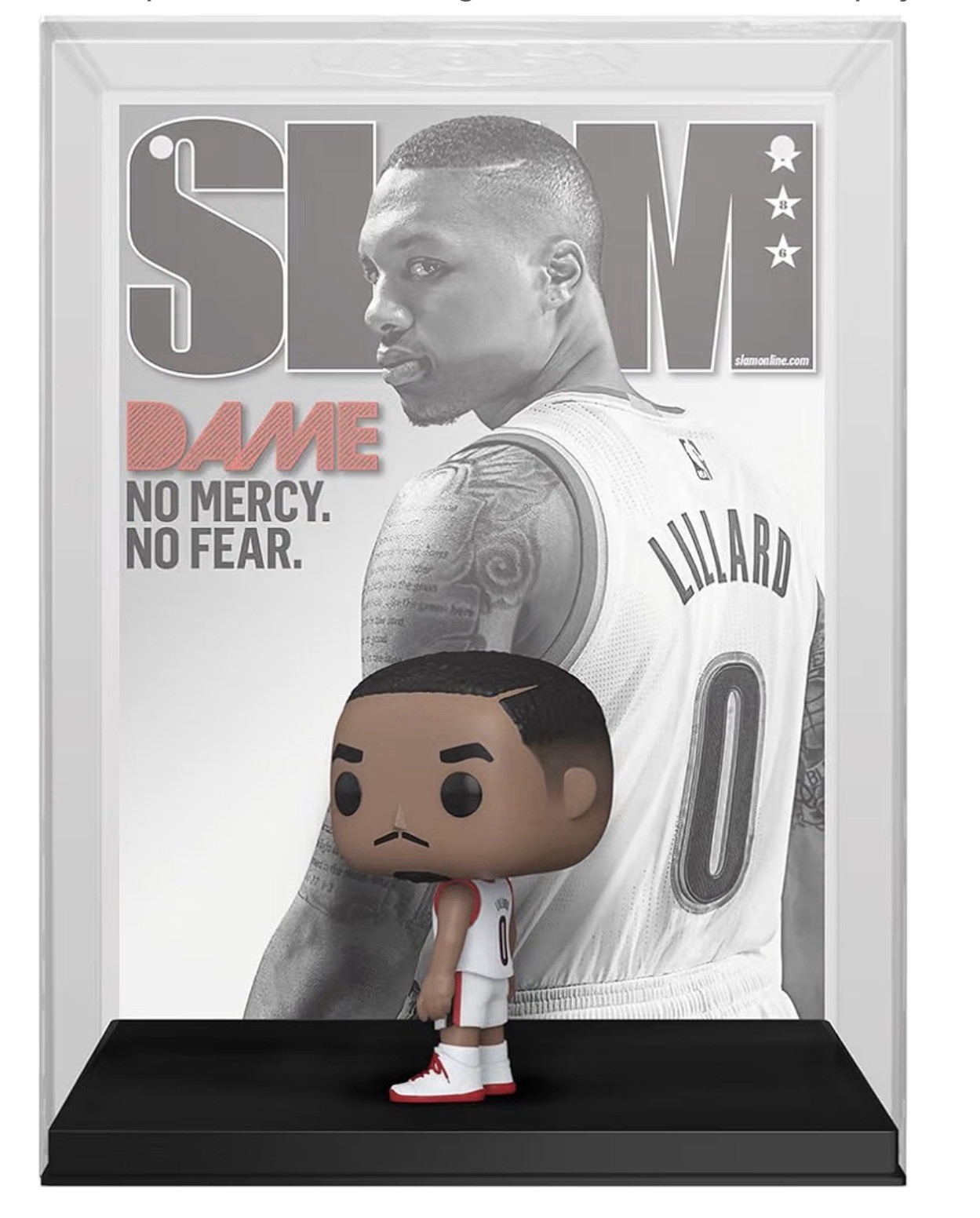 Funko POP NBA Cover: SLAM - Damian Lillard - Vinyl In Original Shipping Box