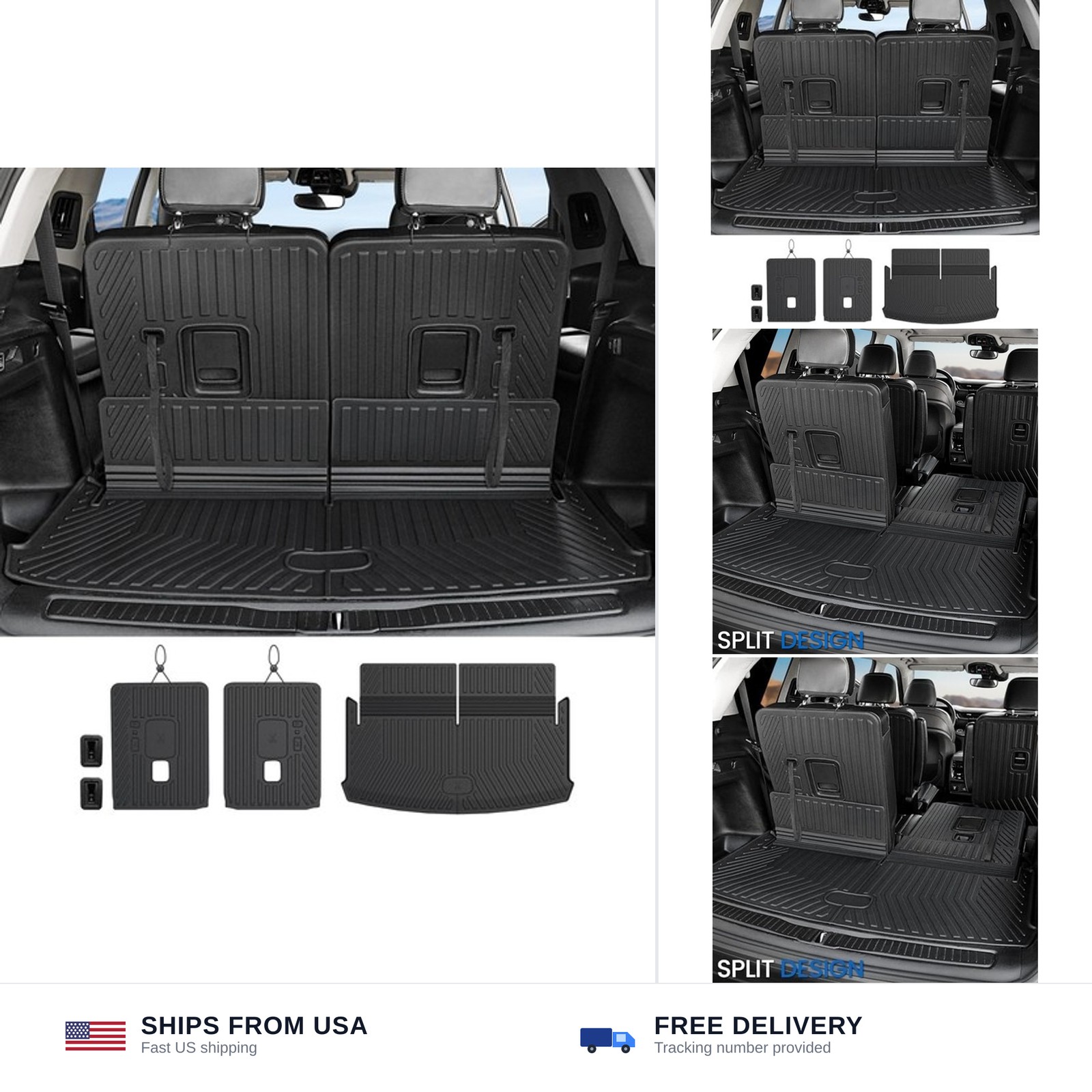 Cargo Mat for Jeep Grand Cherokee L 2021-2026 Accessories Cargo Mat for Jeep Grand Cherokee L 2021-2026 Accessories
