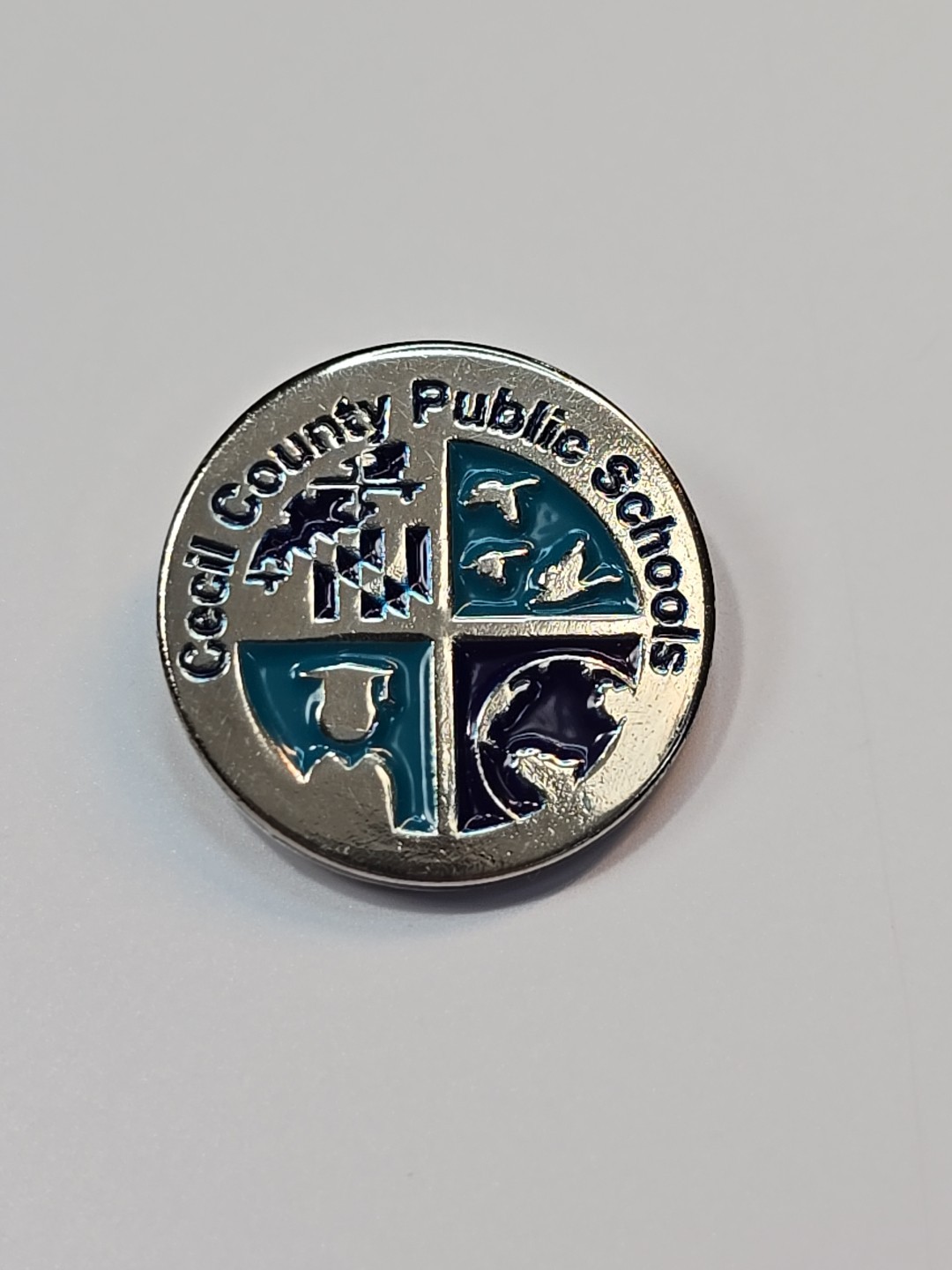 Cecil County Public Schools Lapel Pin Maryland