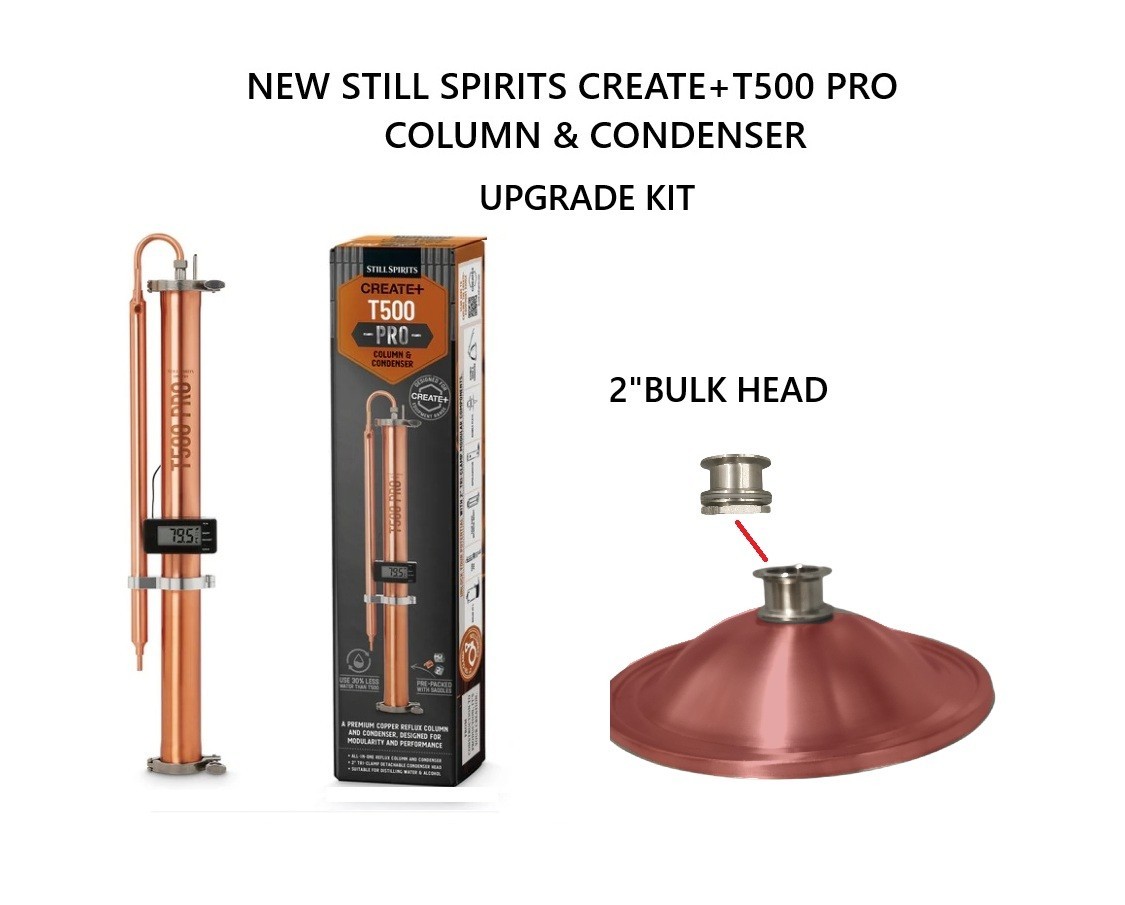 New Still Spirits Create+ T500 Pro Copper Column & Condenser Upgrade Kit