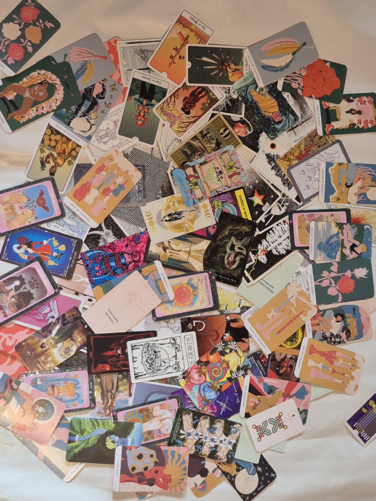 MYSTERY Magpie Tarot Pack Of 10 Cards ORACLE Dnd Divination Alleyman Tarot Boost