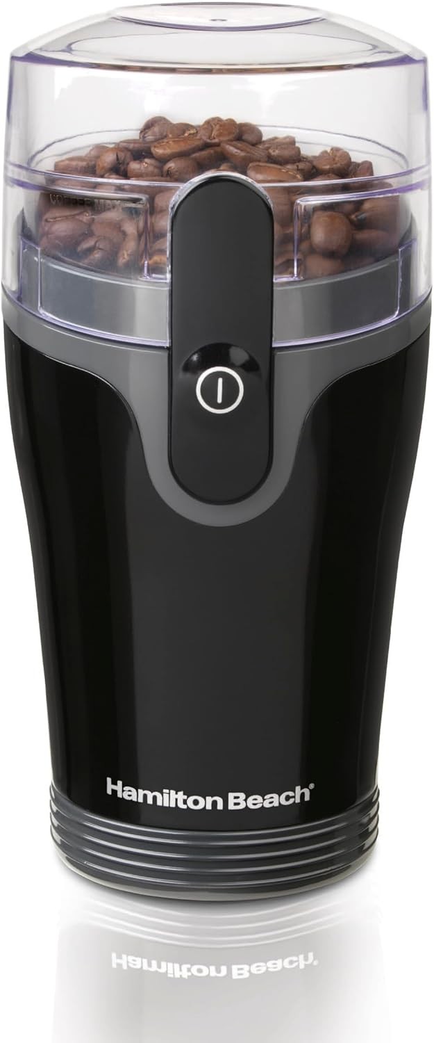 Hamilton Beach Electric Coffee Grinder, Spices, 12 Cups, Black