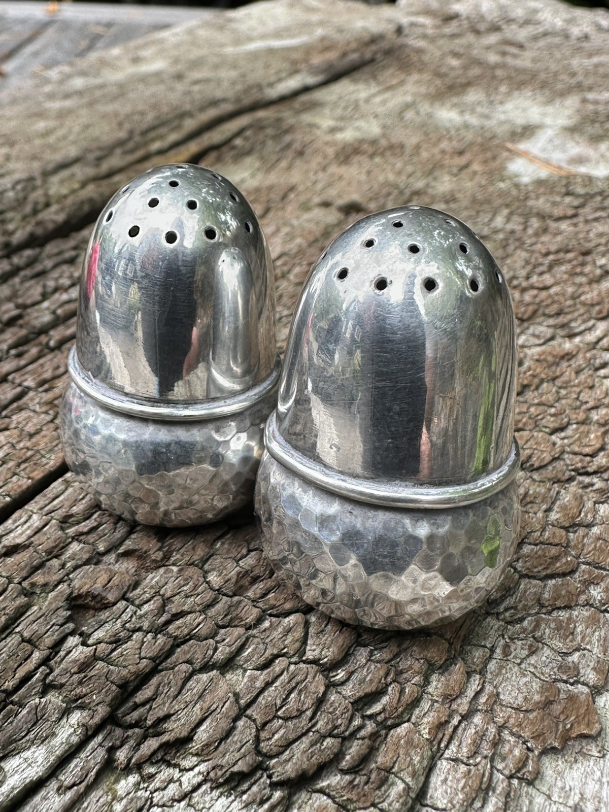 Vintage Norwegian 830S Silver Acorn Salt and Pepper Shakers – Th. Marthinsen