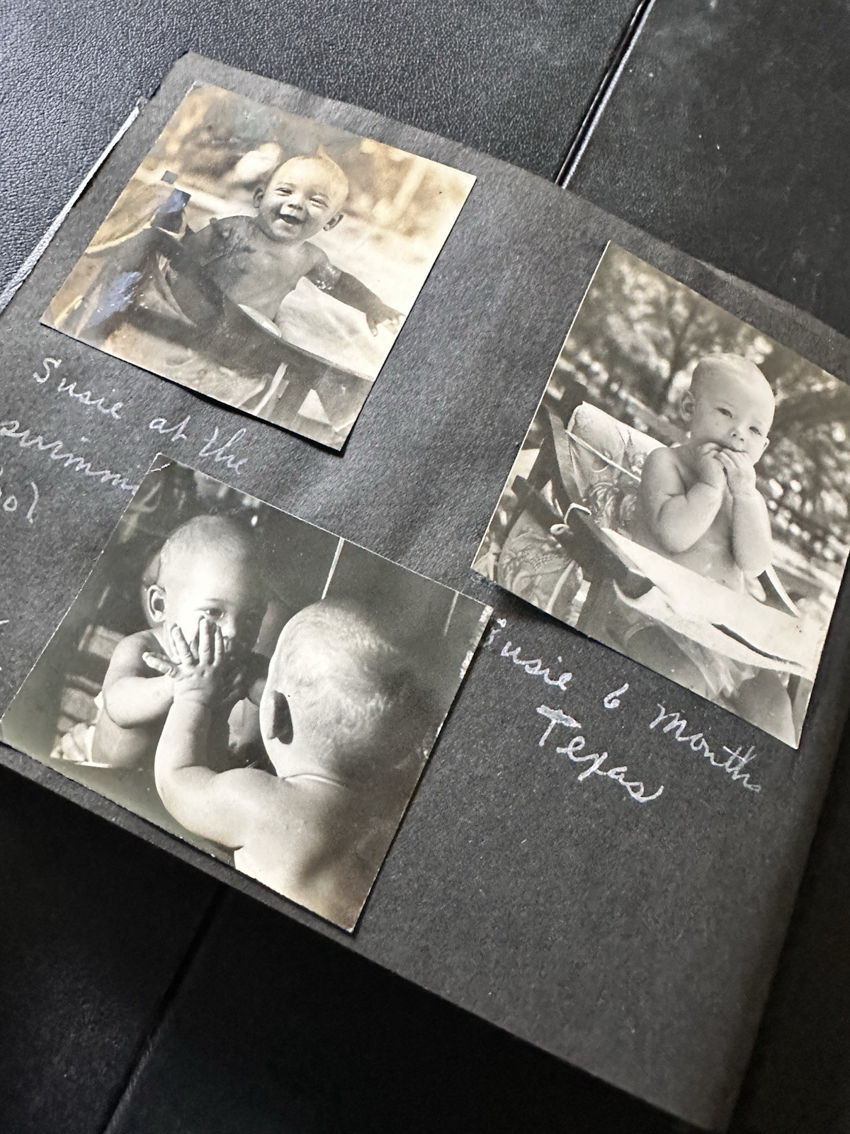 VTG Child  PHOTO ALBUM 1940-50’s Growing Up Little Girl So Cute Great Photos-
