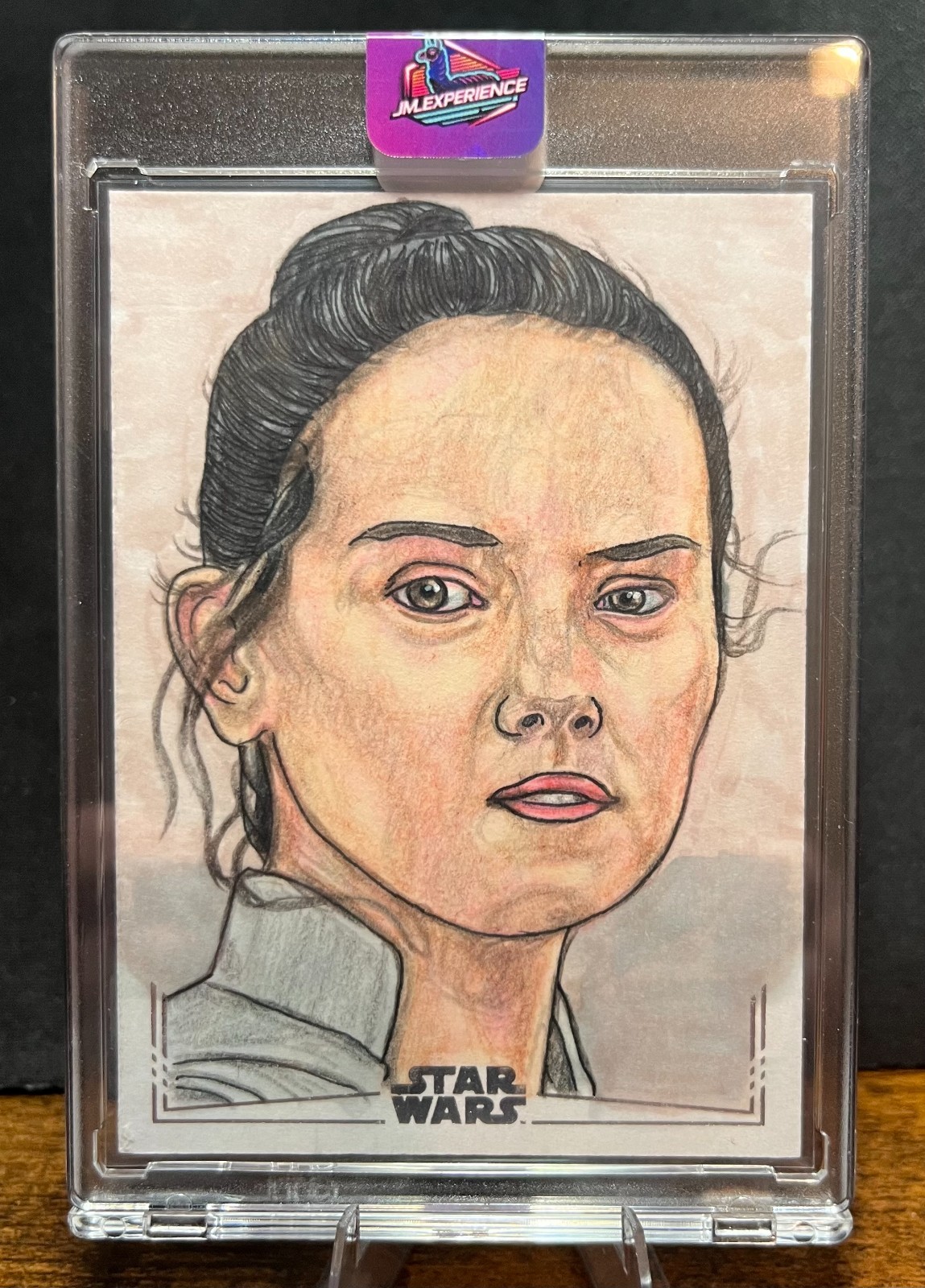 2026 TOPPS STAR WARS GALAXY REY SKETCH BY MICHAEL JOHN GARCIA 2026 TOPPS STAR WARS GALAXY REY SKETCH BY MICHAEL JOHN GARCIA