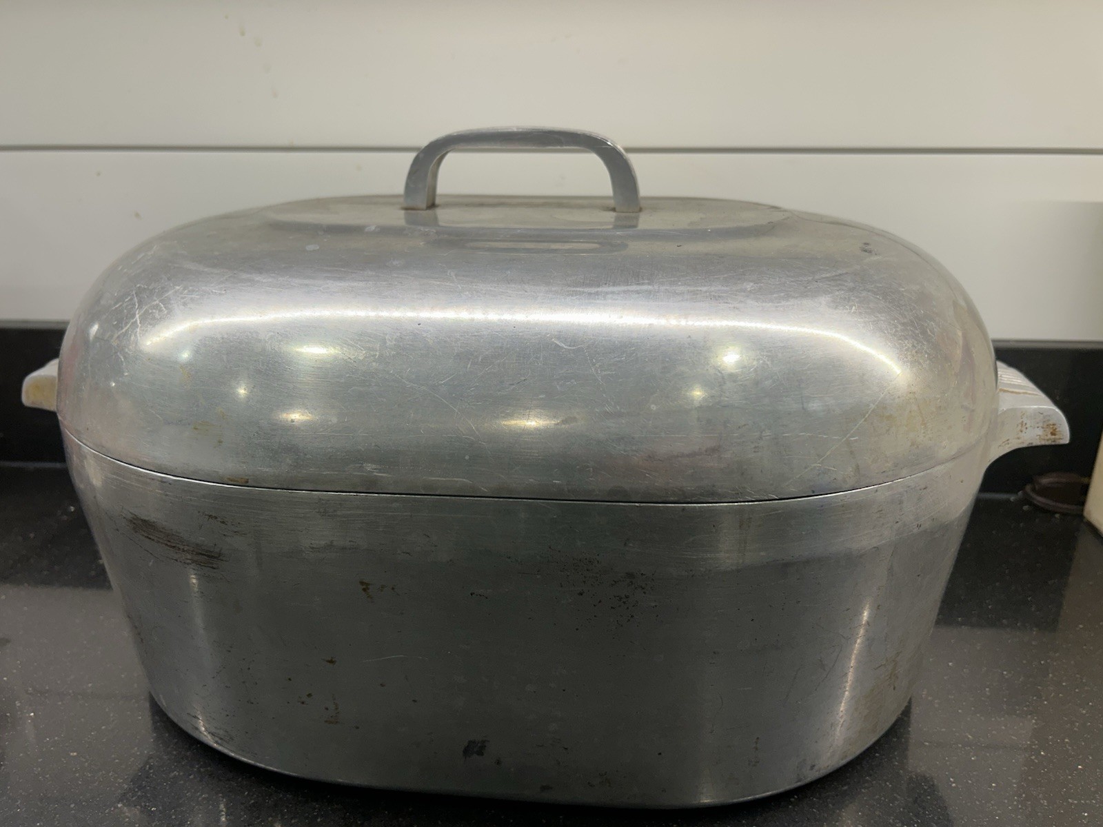 Vintage Magnalite Sidney O 4267/ 13 Qt Roaster w/Lid USA Trivit