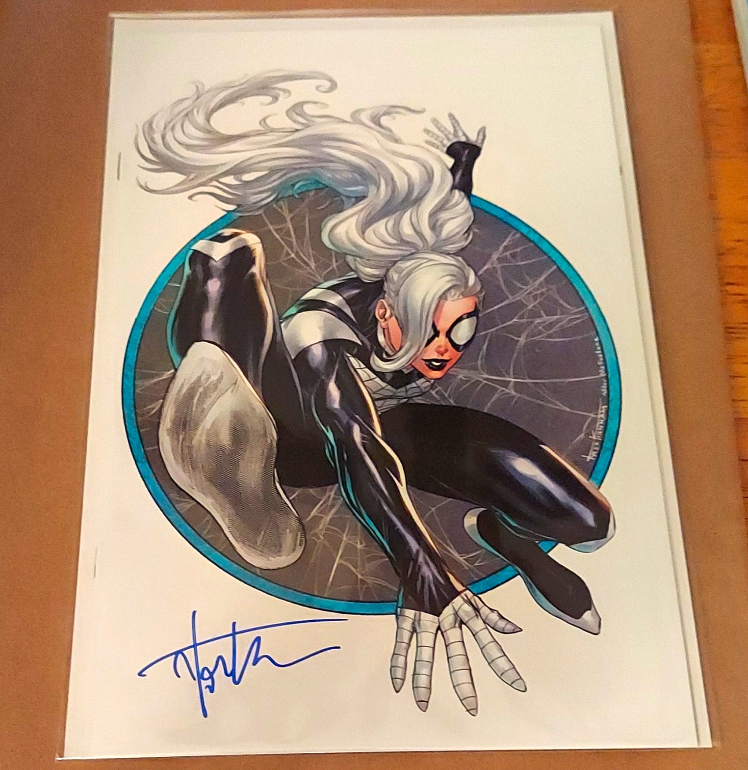 SIGNED Edge of Spider-Verse #3 Variant Cover Signed by Tyler Kirkham w/COA RARE