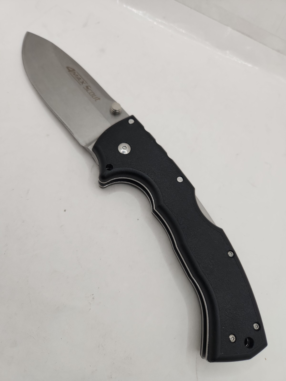 Cold Steel 4-Max Scout Folding Knife with Tri-Ad Lock & G-10 Handel