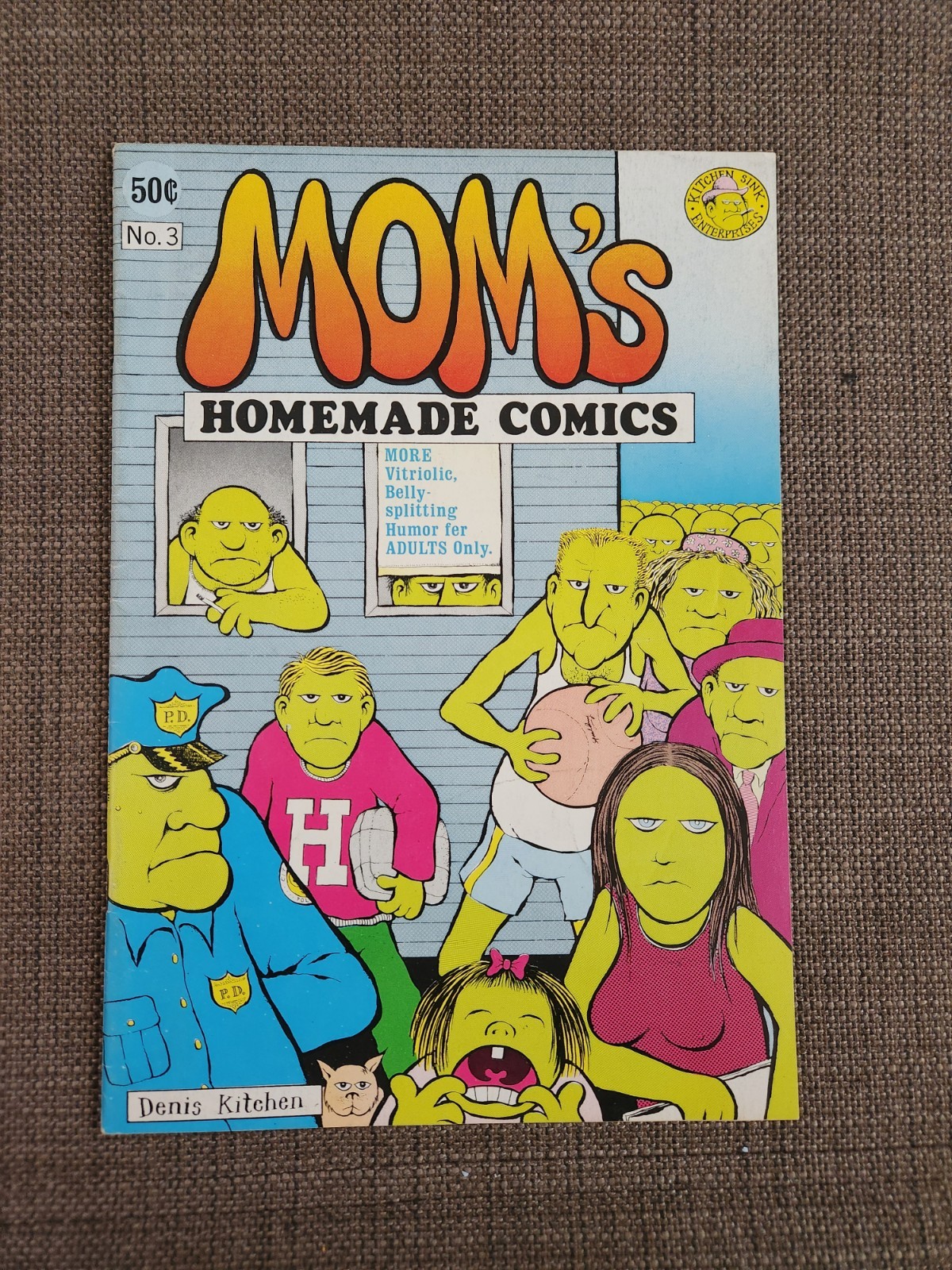 Mom\'s Homemade Comics #3 (Kitchen Sink Press February 1971)