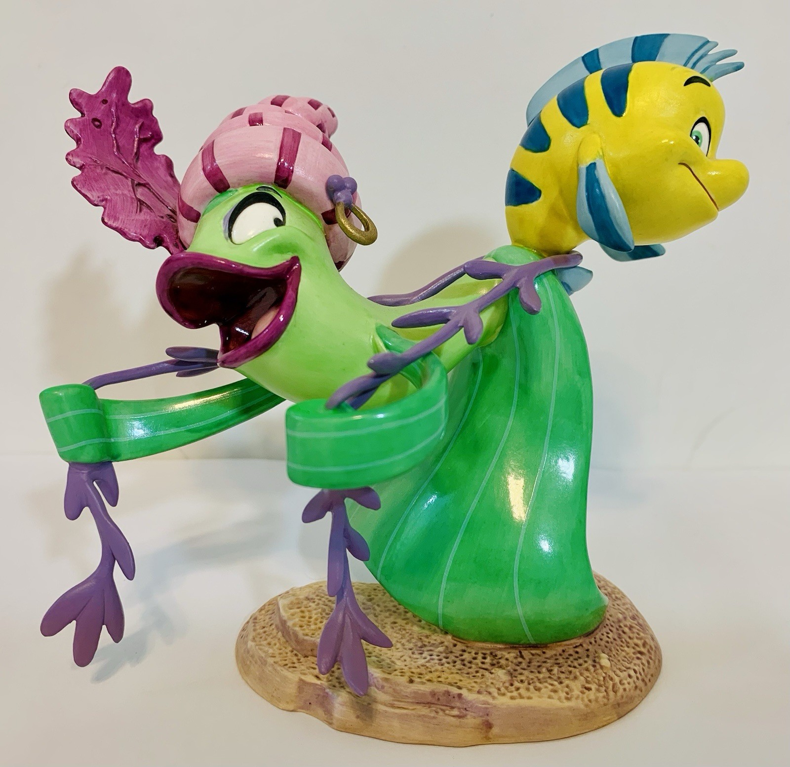 WDCC Disney The Little Mermaid “Flounder's Fandango” - MINT CONDITION