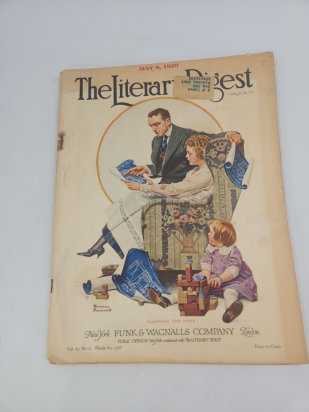 The Literary Digest - May 8, 1920 Magazine 