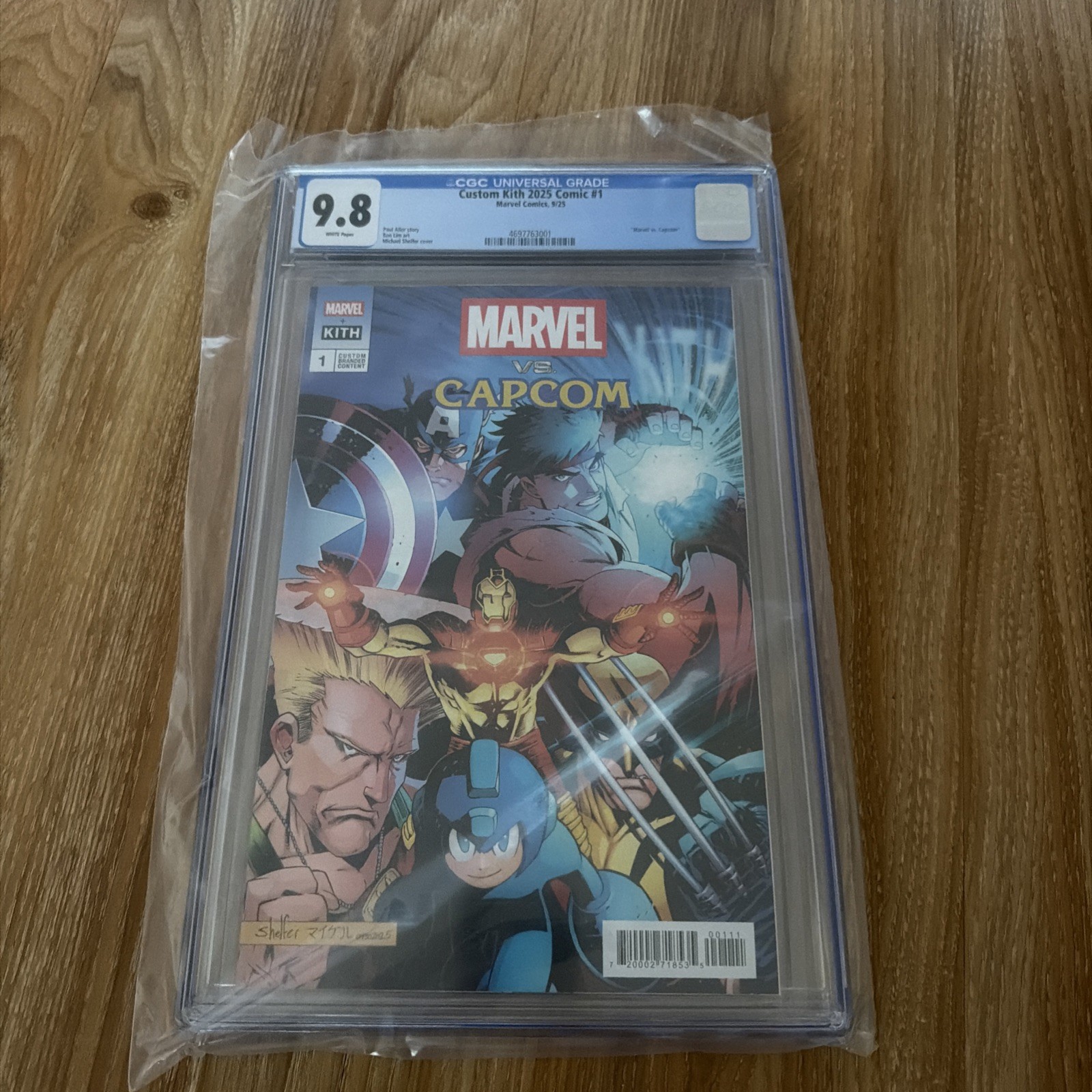 Kith x Marvel vs Capcom Comic Book Issue #1 2025 CGC 9.8