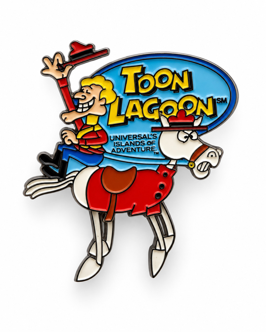 Rare 2001 Universal's Islands of Adventure Toon Lagoon Pin Dudley Do-Right