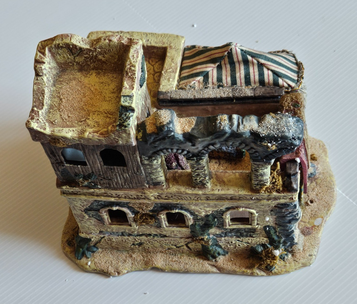 2002 Grandeur Noel Christmas Nativity Bethlehem Village Ceramic Dwelling Replace