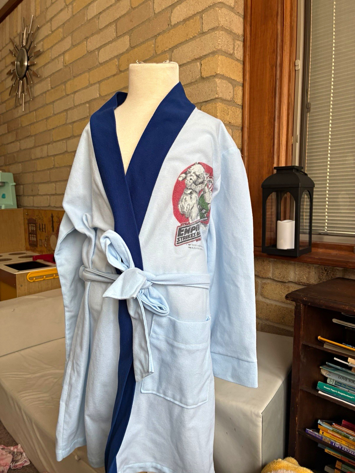 Vintage  1980s Star Wars The Empire Strikes Back Belted kids Robe