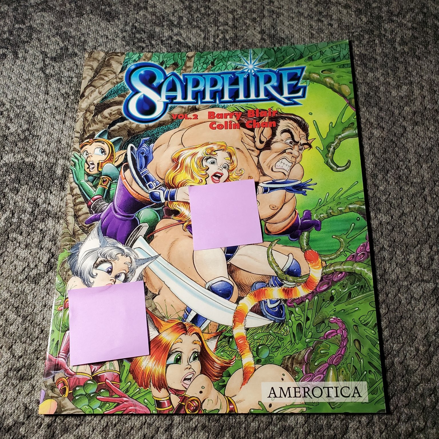 Sapphire Trade Paperback Vol 2 Amerotica Barry Blair Colin Chan Sapphire Trade Paperback Vol 2 Amerotica Barry Blair Colin Chan