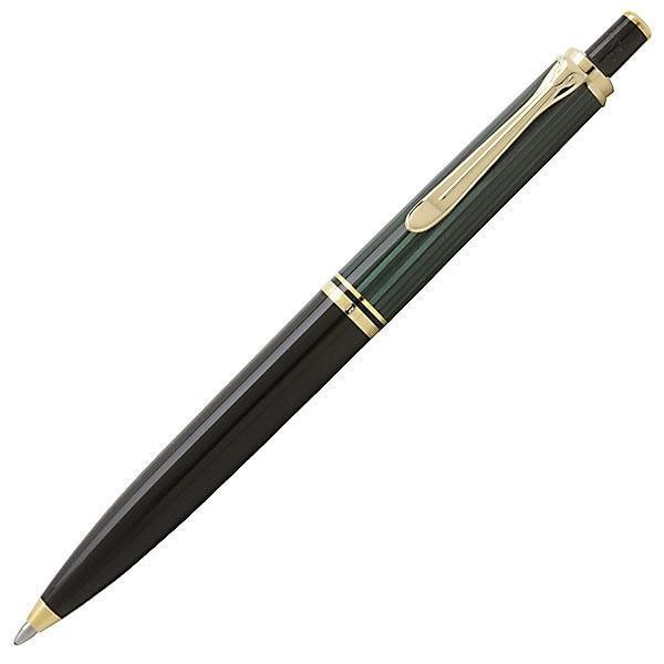 Pelikan Souveran K400 Green Stripe Ballpoint Pen Japan Genuine