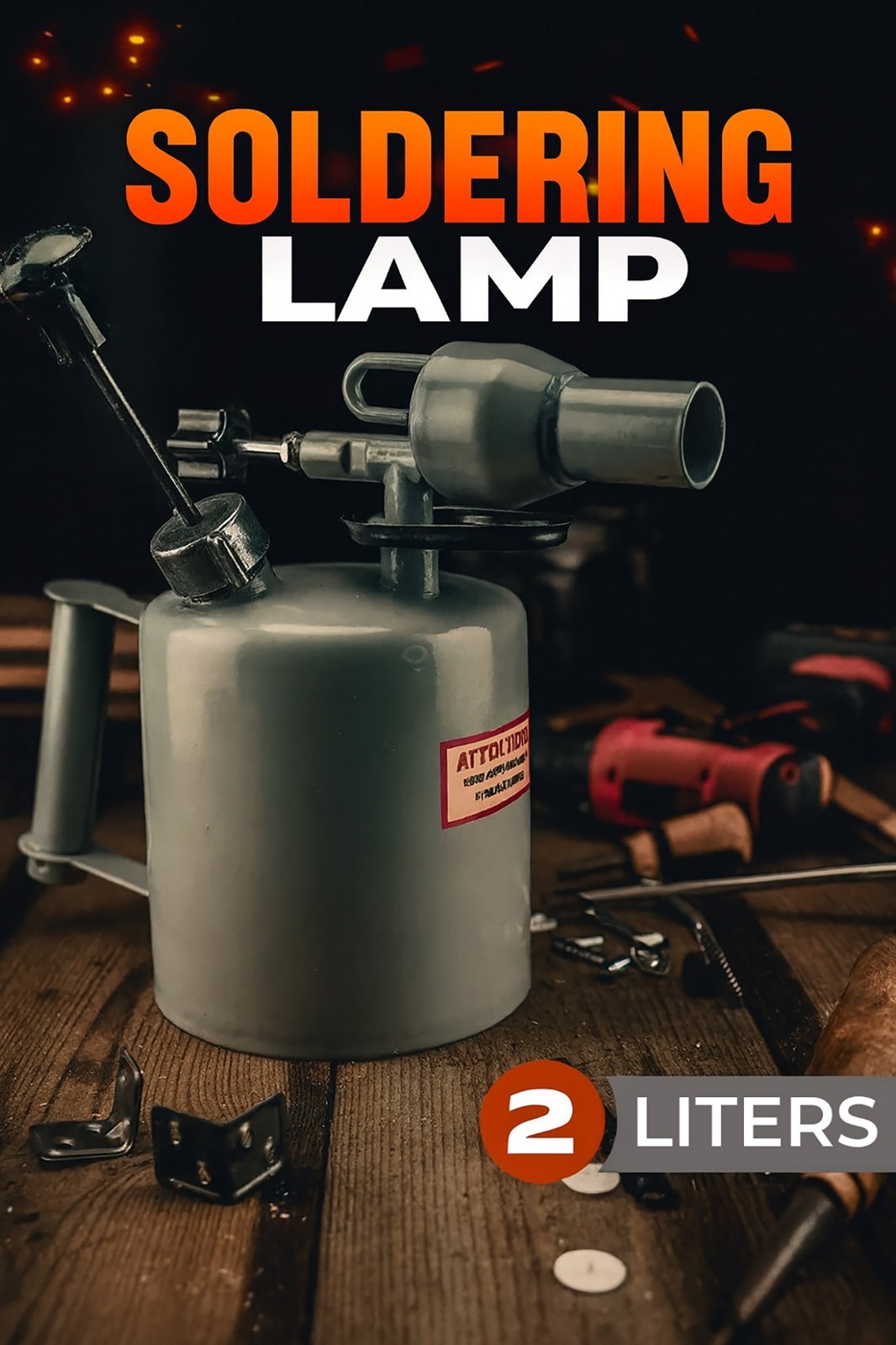 GAS BLOW TORCH BLOWLAMP BLOWPIPE 2 L / 0.53 GAL FUEL TANK PETROL BENZIN GAS BLOW TORCH BLOWLAMP BLOWPIPE 2 L / 0.53 GAL FUEL TANK PETROL BENZIN