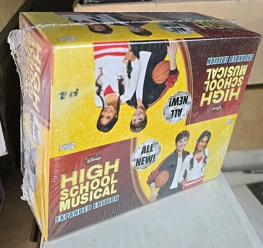High School Musical Expanded Edition Factory Sealed Trading Card Box 24 PACKS
