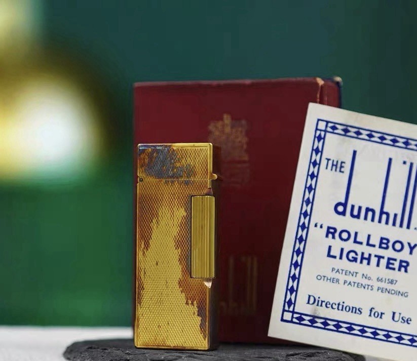Early 1930s Dunhill Rollboy Vintage Fuel Lighter Near Factory Condition