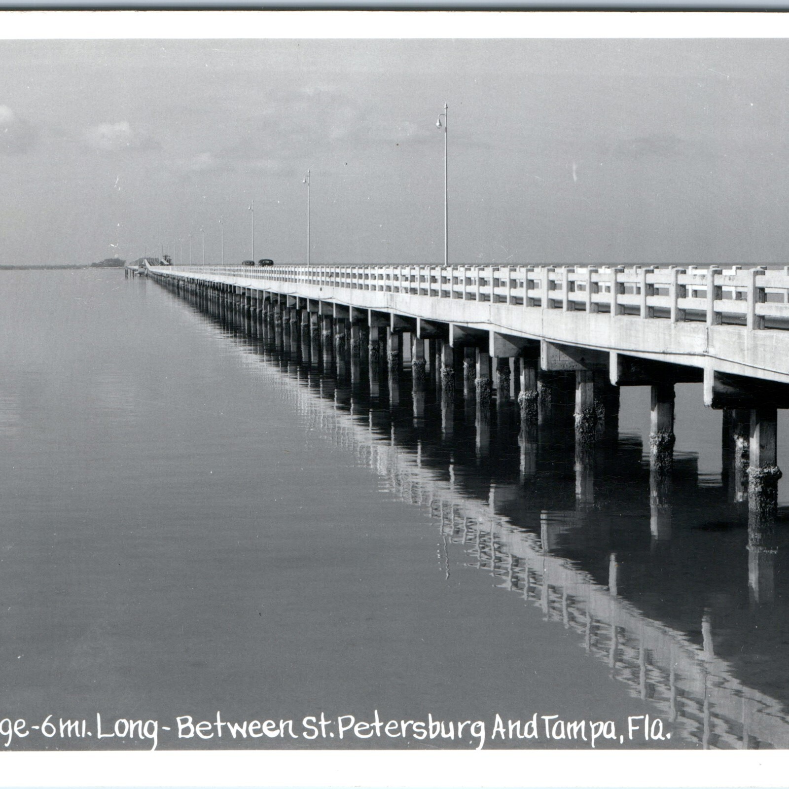 c1950s Gandy Bridge FL RPPC Real Photo Postcard St Petersburg Tampa Bay Florida c1950s Gandy Bridge FL RPPC Real Photo Postcard St Petersburg Tampa Bay Florida