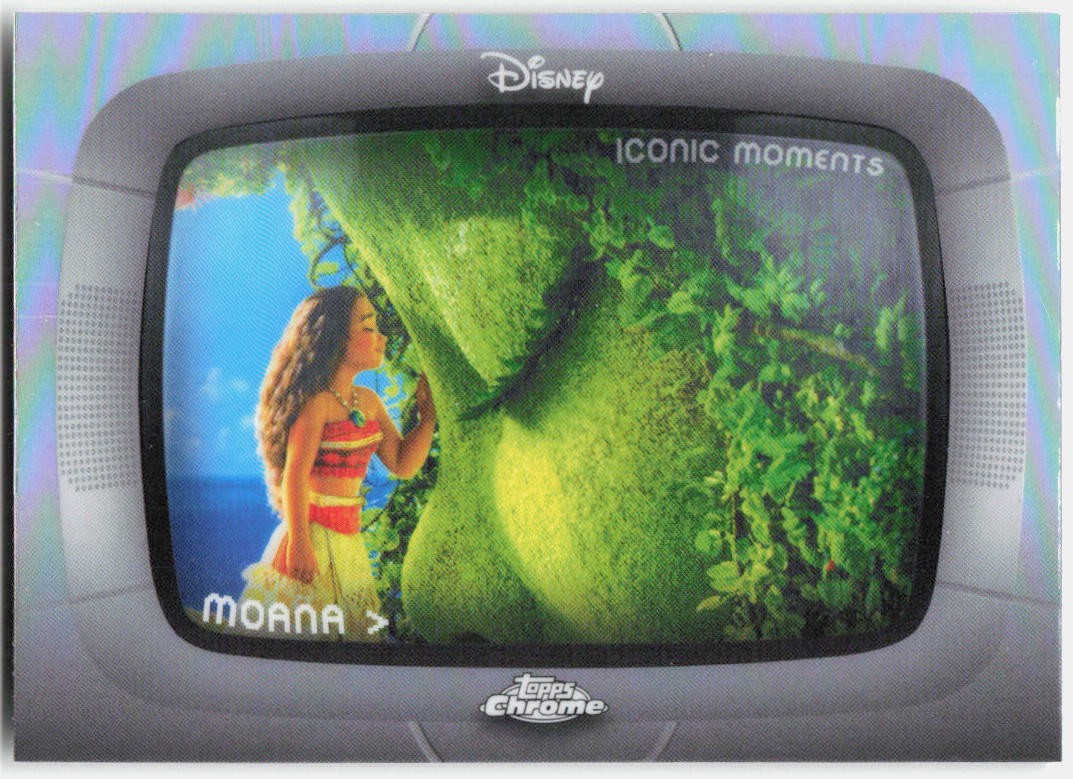 Restoring the Heart of Te Fiti Iconic Moments Topps Chrome Disney - IM-7 NM