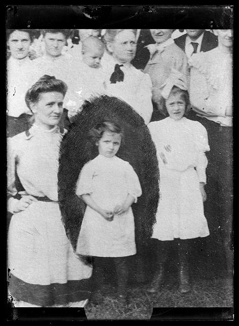 Photo:Unidentified Group Portrait Child Woman Men ca 1873-1916