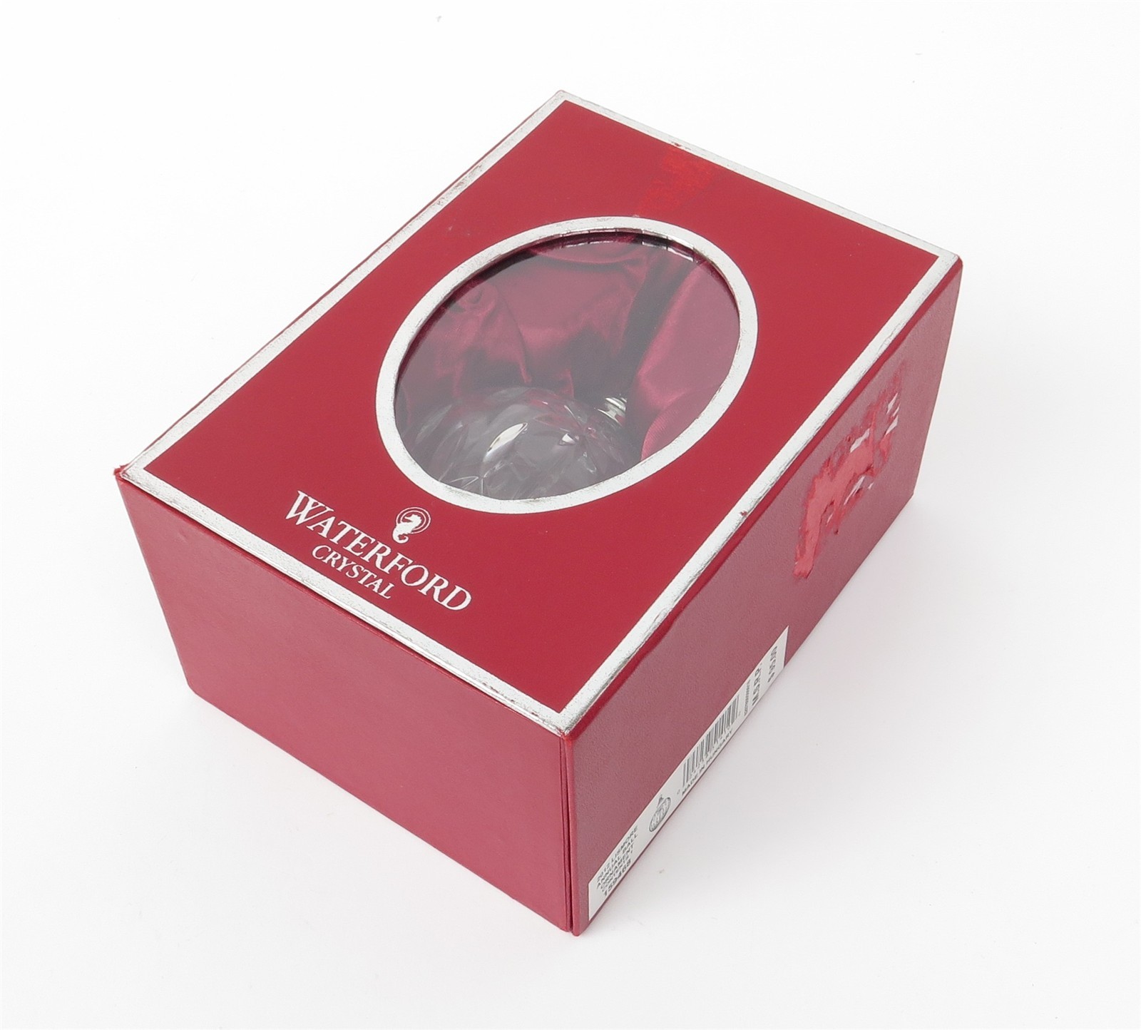 Waterford 2012 Lismore Annual Ball Crystal Christmas Ornament 159468 Box