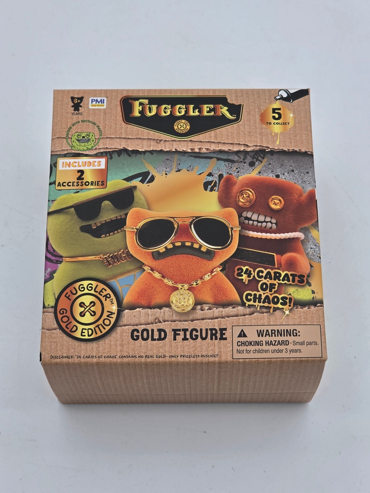Fuggler Gold Figure Blind Box 24 Carats of Chaos Sealed Rare 1/36 Chase FG6307
