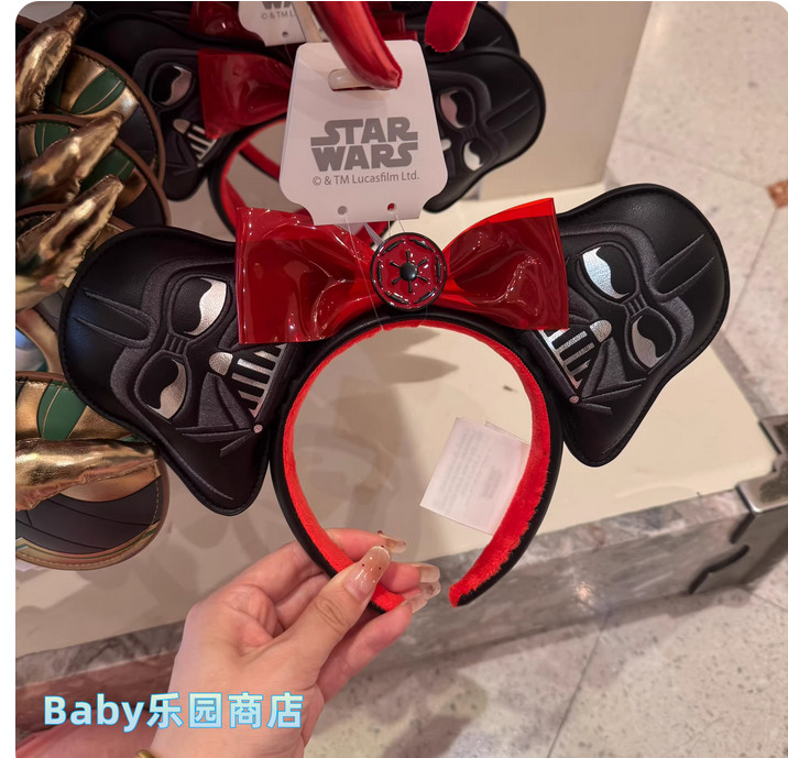 Disney Authentic 2025 Marvel Spider-Man Iron Man Star Wars Minnie Ears Headband 