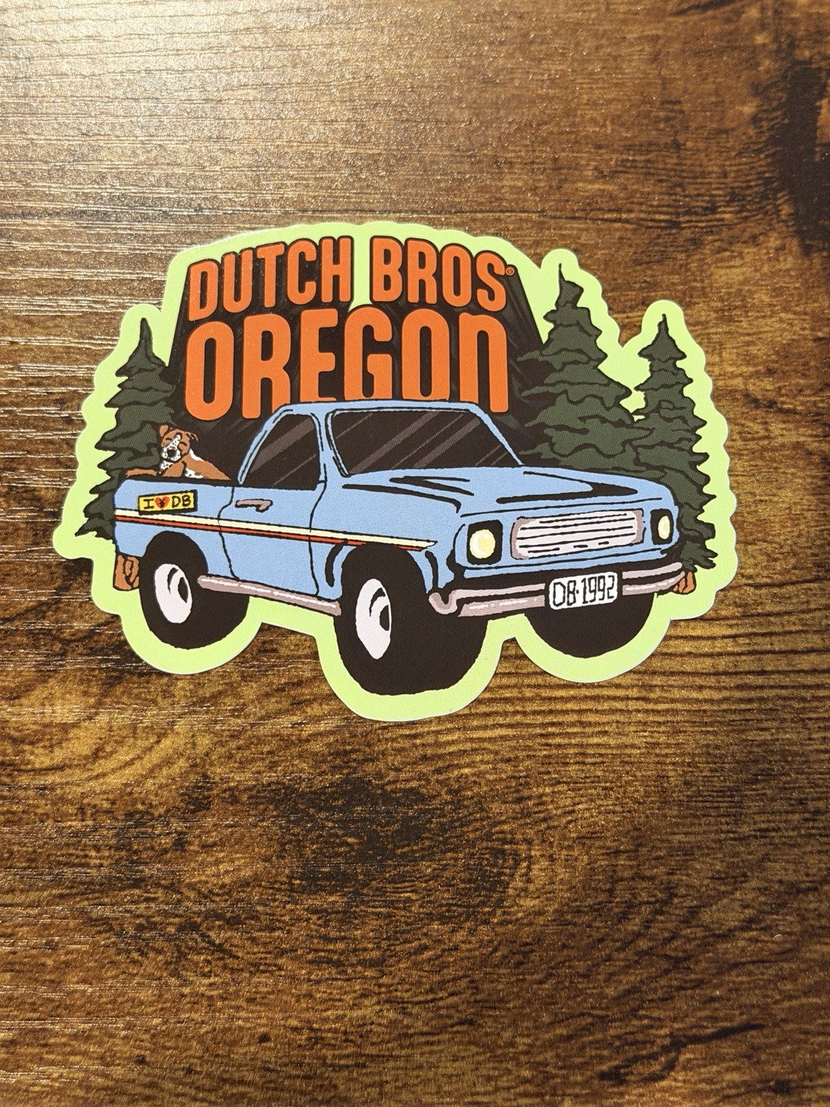 DUTCH Bros STATE Sticker JUNE 10 2026 Oregon COFFEE