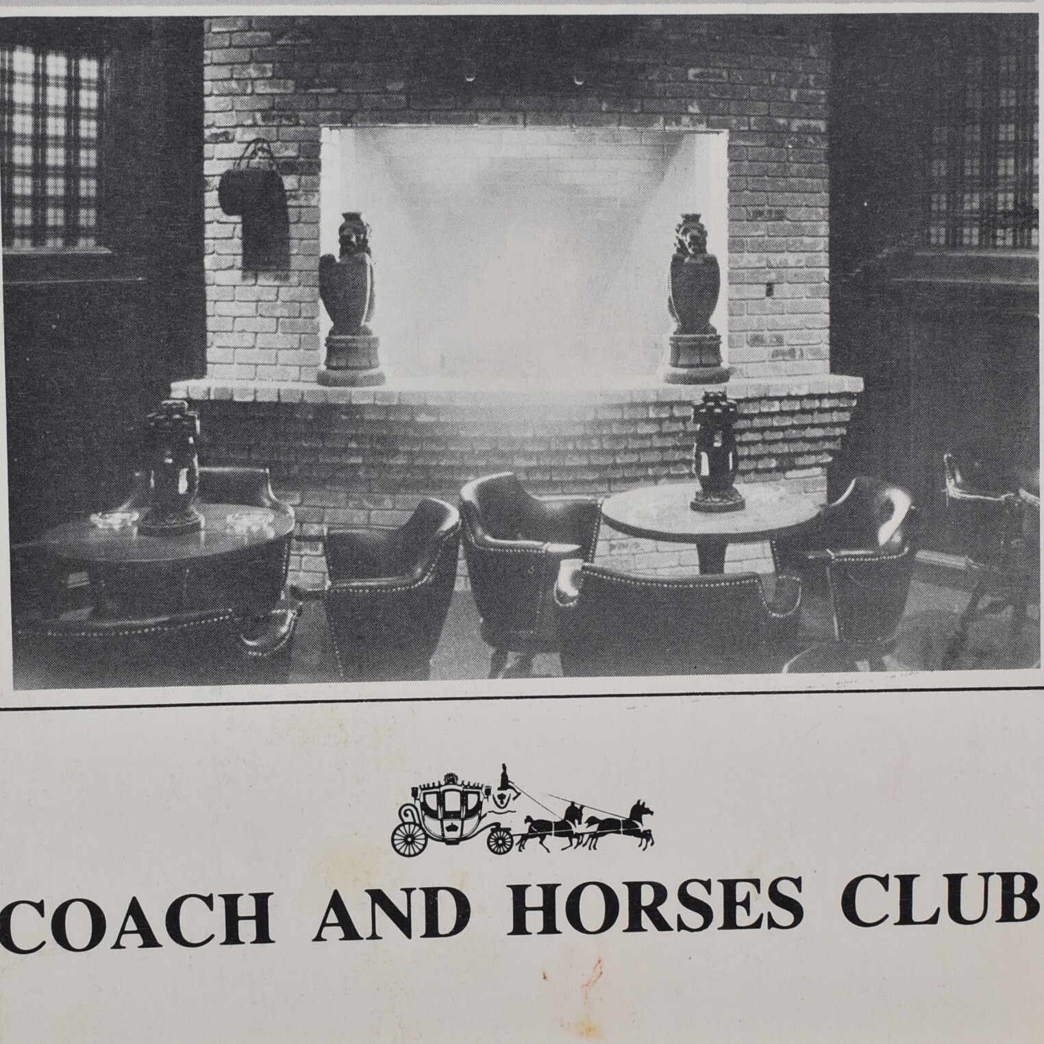 1960s Deacon Brodie's Tavern Coach Horses Club Love Field Royal Inn Dallas Texas