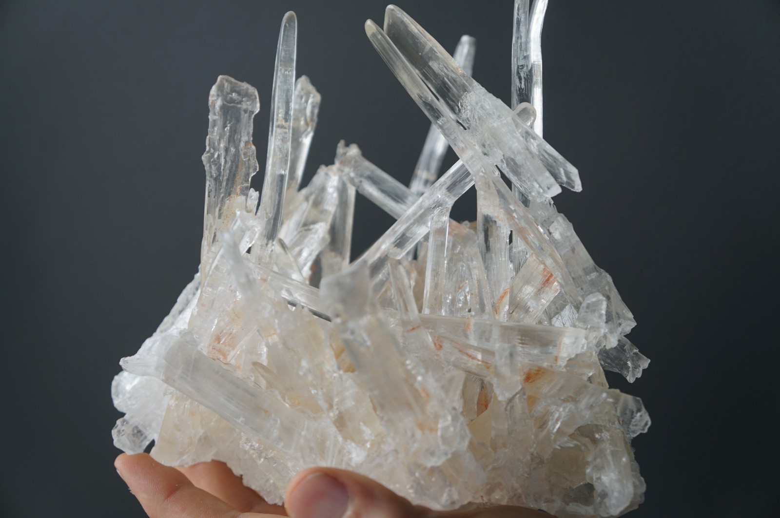 Gypsum, var Selenite, Naica, Chihuahua Mexico Mineral Specimen Crystals Minerals Gypsum, var Selenite, Naica, Chihuahua Mexico Mineral Specimen Crystals Minerals