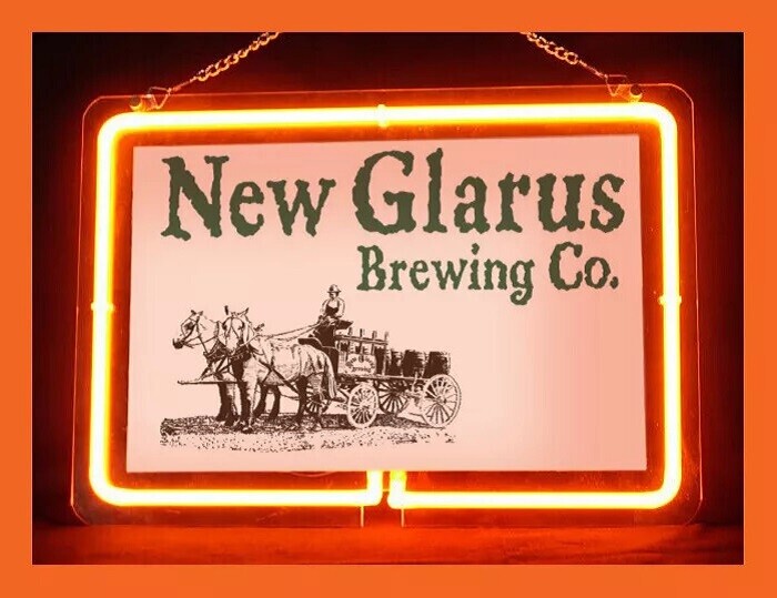 New Glarus Brewing Acrylic 14