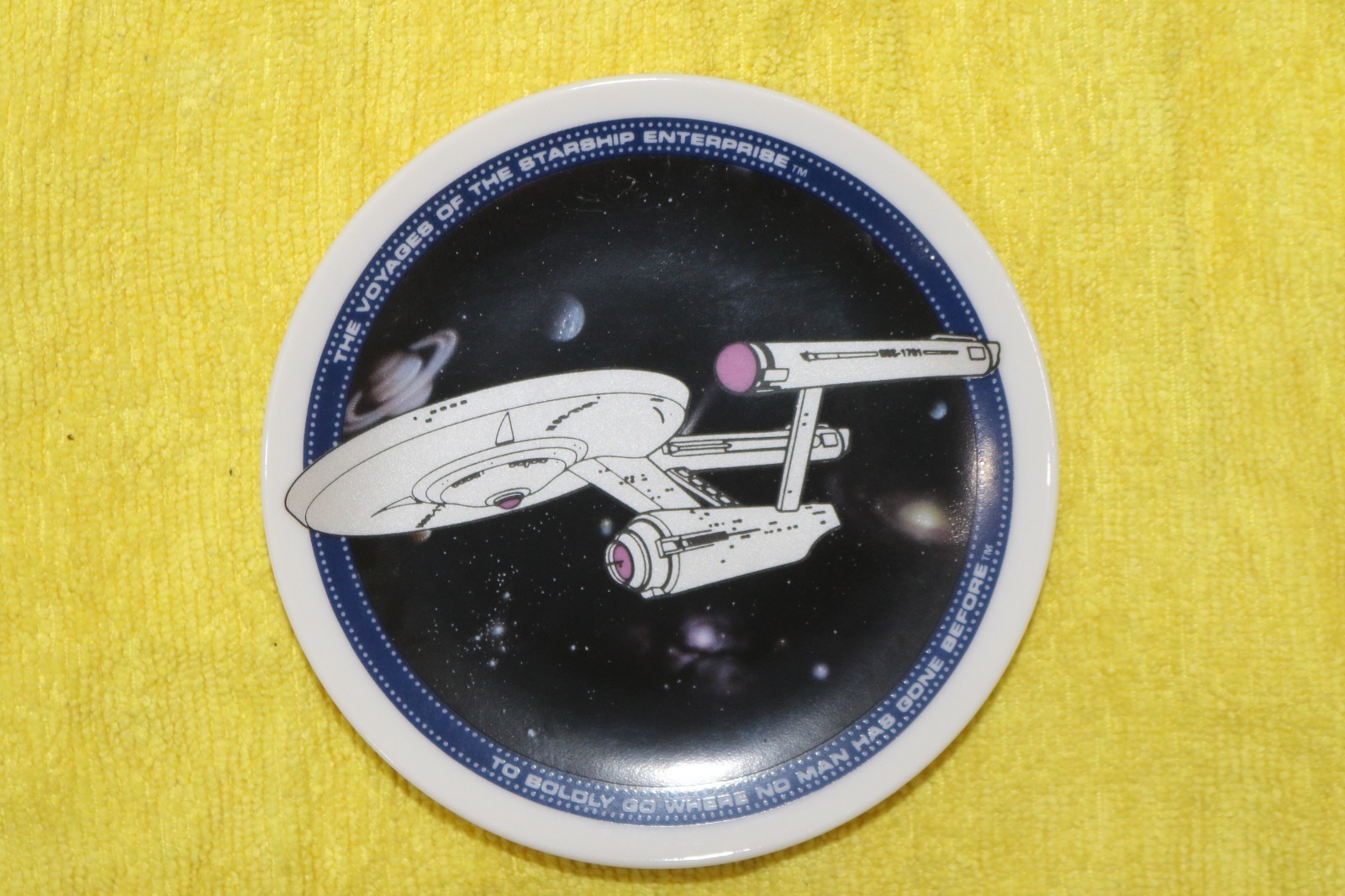 Vintage 1991 Hamilton Gifts Star Trek Enterprise 4