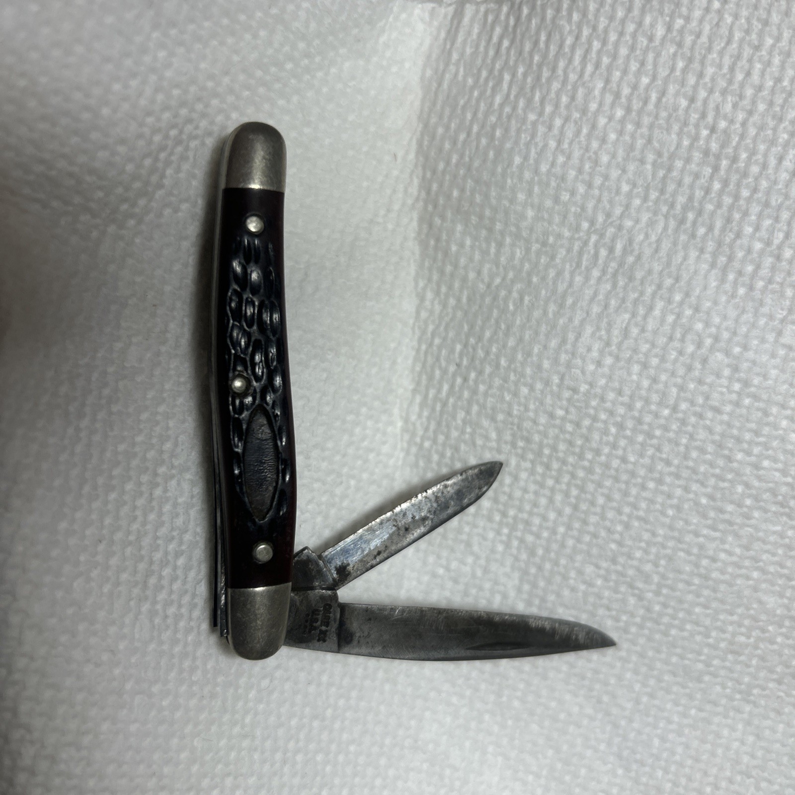 Vintage 1976 Case XX USA 6227 4 Dot Jack Knife Pocket Knife