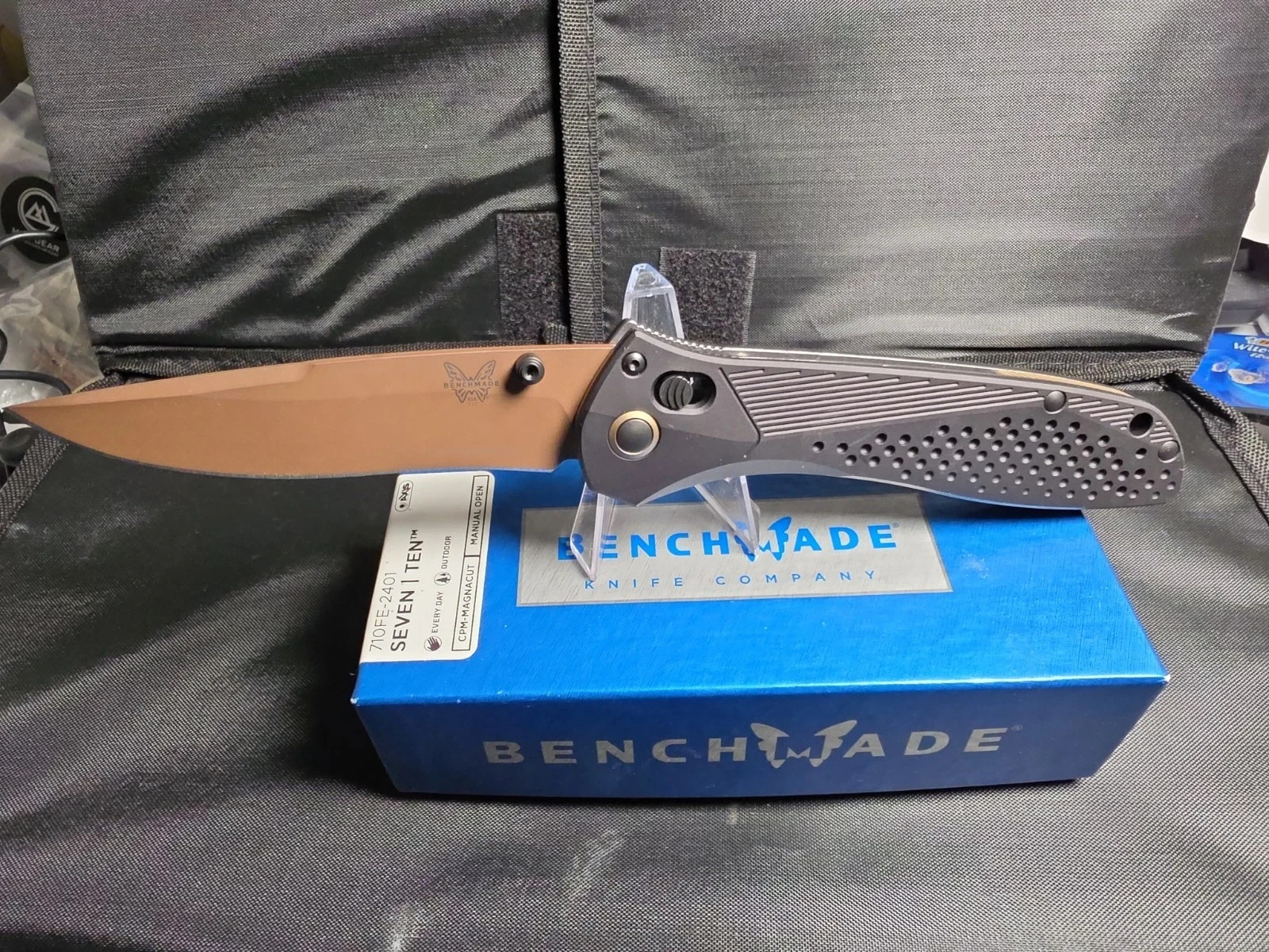 Benchmade Seven Ten 710FE-2401 Folding Aluminum Handle Magnacut #1676/2500