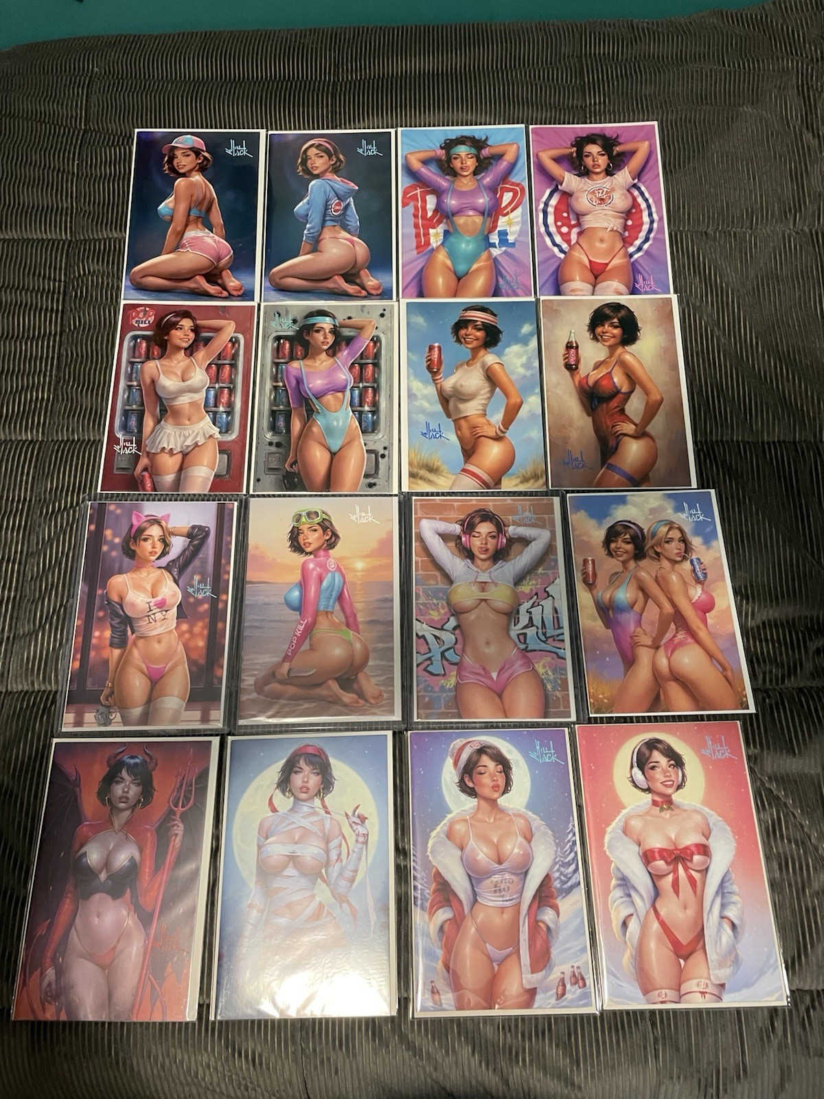 Pop Kill #1-4 Will Jack Auto Set 16 books