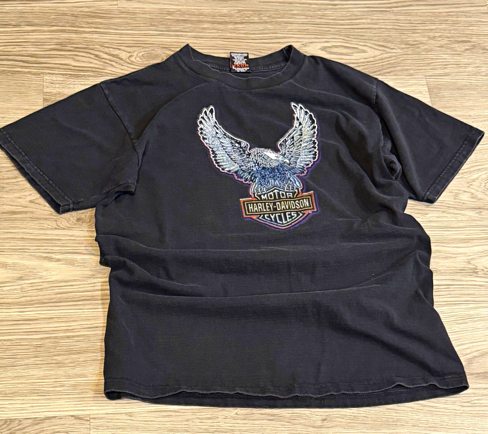 vintage 1998 harley davidson eagle front and back vintage 1998 harley davidson eagle front and back
