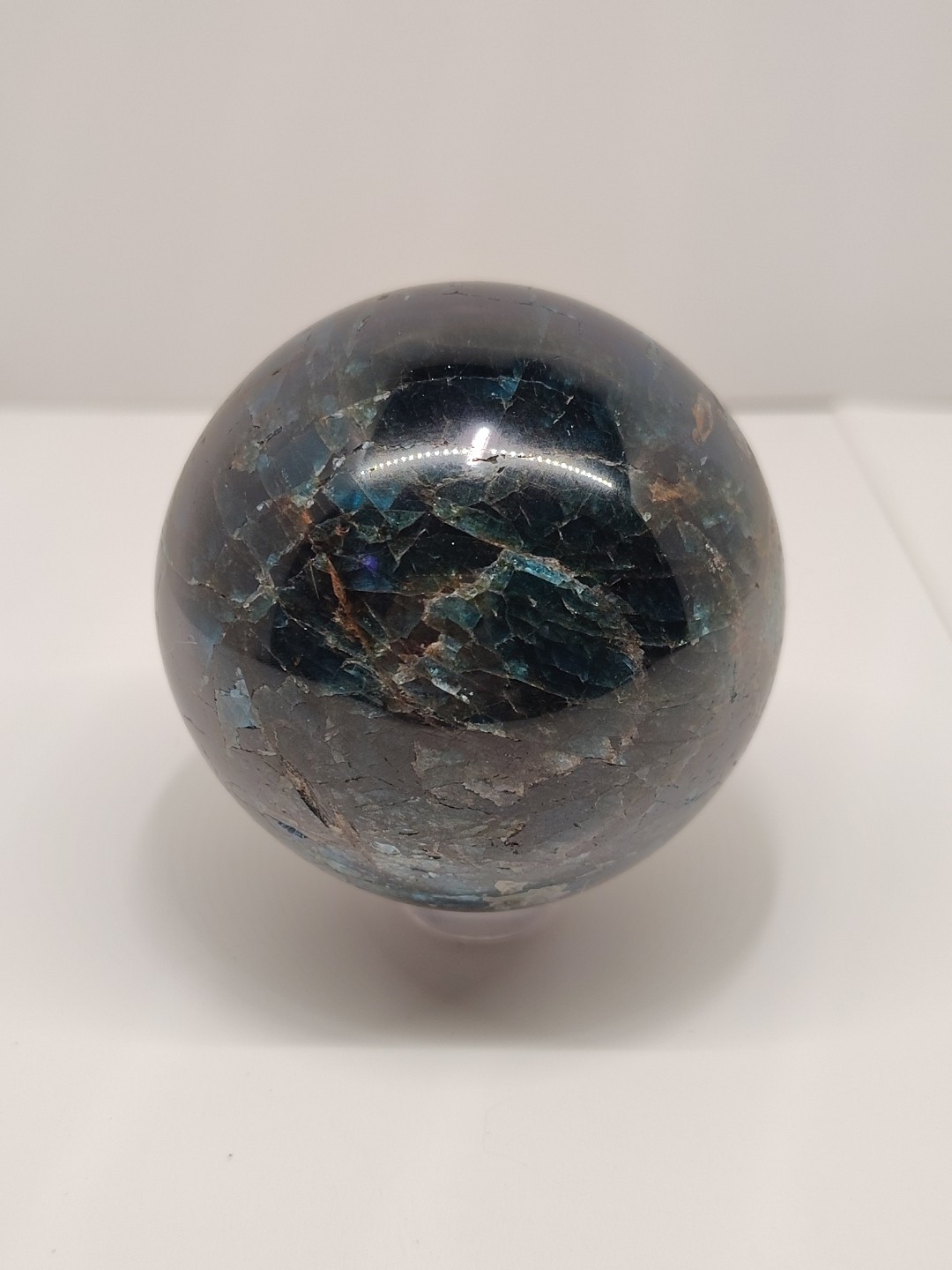 Beautiful Blue Appetite Sphere. 2.25in.