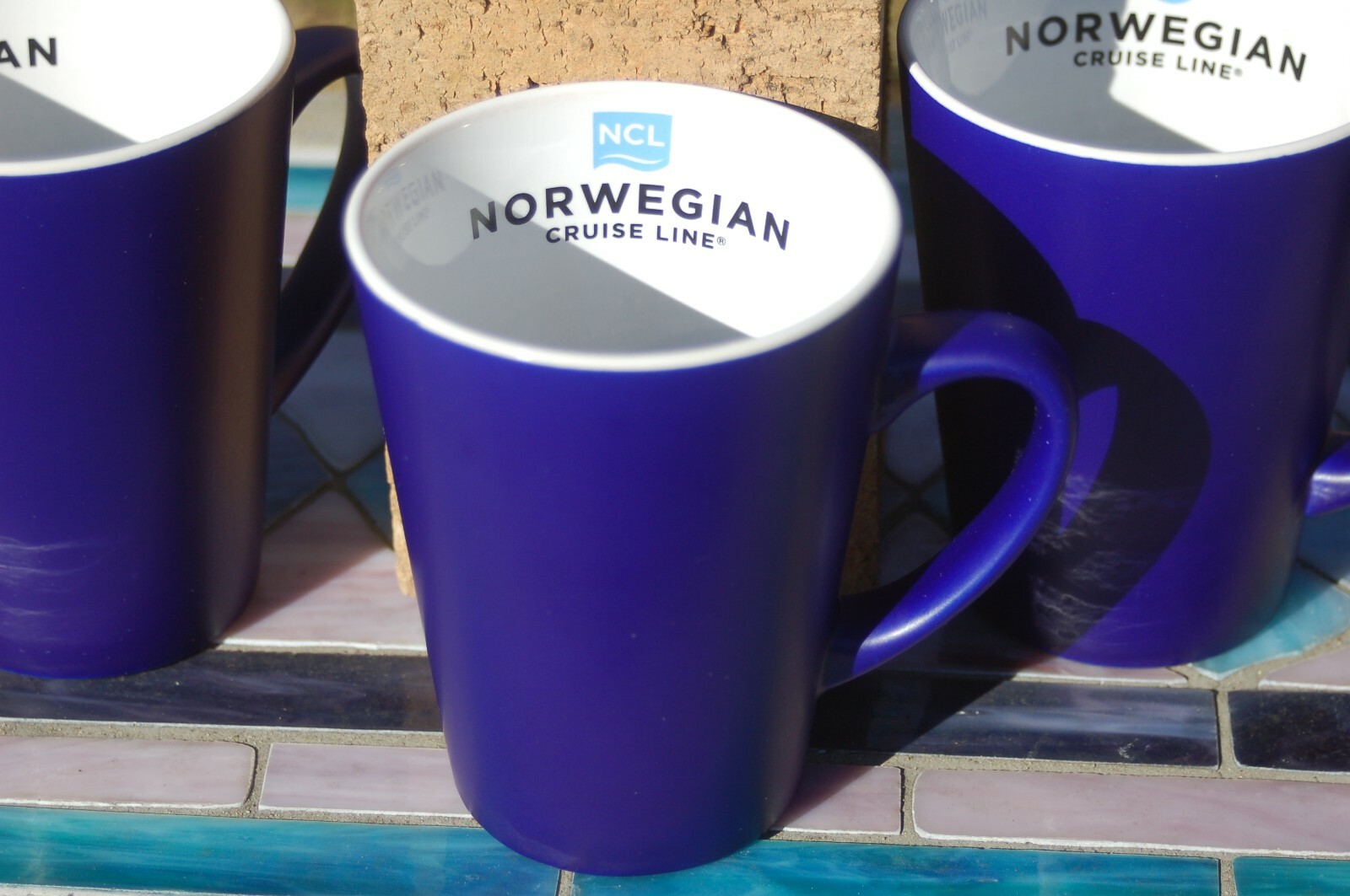 Norwegian Cruise Line coffee mugs. Price is for 2 mugs. 12Oz. NCL official mugs Norwegian Cruise Line coffee mugs. Price is for 2 mugs. 12Oz. NCL official mugs
