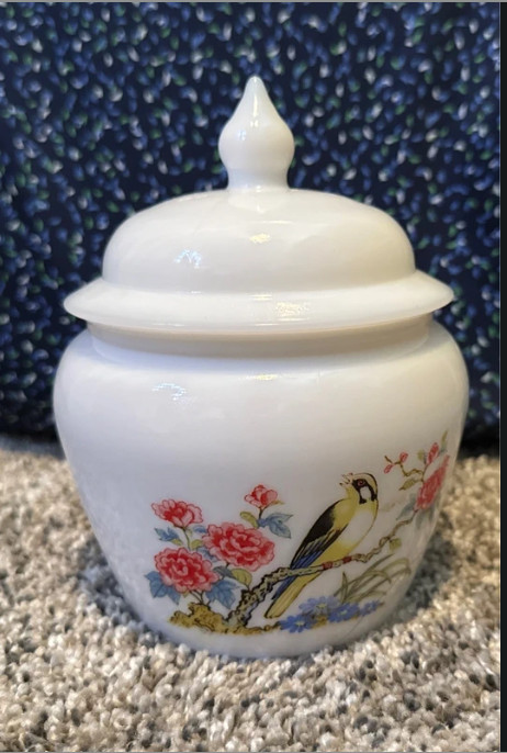 avon bottles vintage milk glass