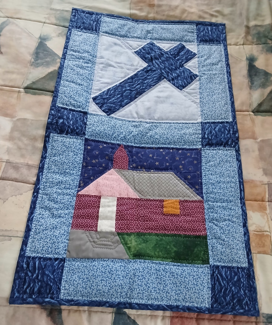 HANDMADE RELIGIOUS BANNER (USED) 19 \
